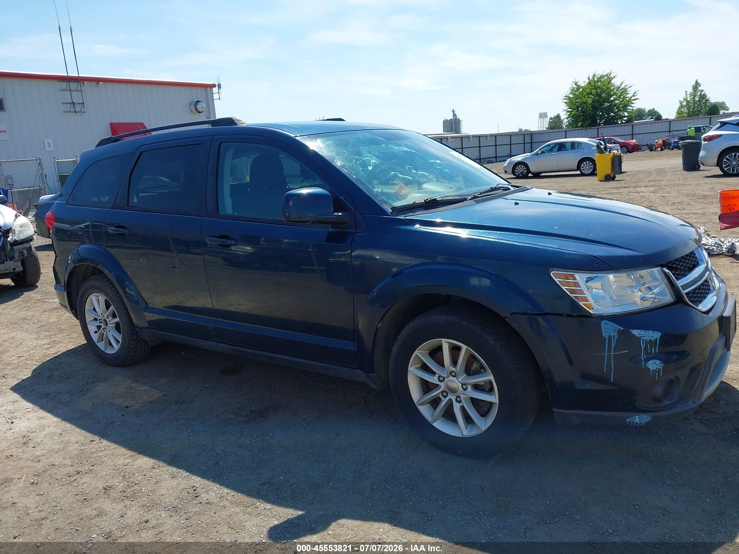 2015 Dodge Journey Sxt Blue vin: 3C4PDCBB7FT564310
