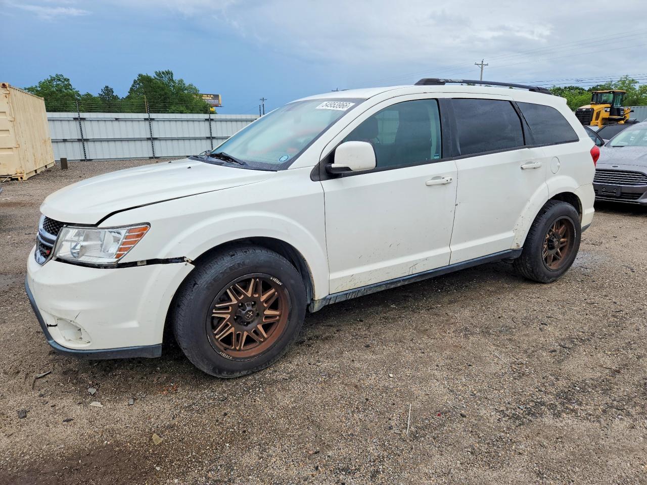 2015 Dodge Journey Sxt White vin: 3C4PDCBB7FT572374