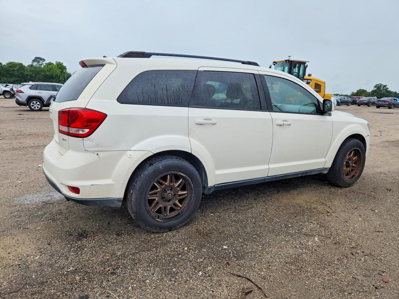 2015 Dodge Journey Sxt White vin: 3C4PDCBB7FT572374