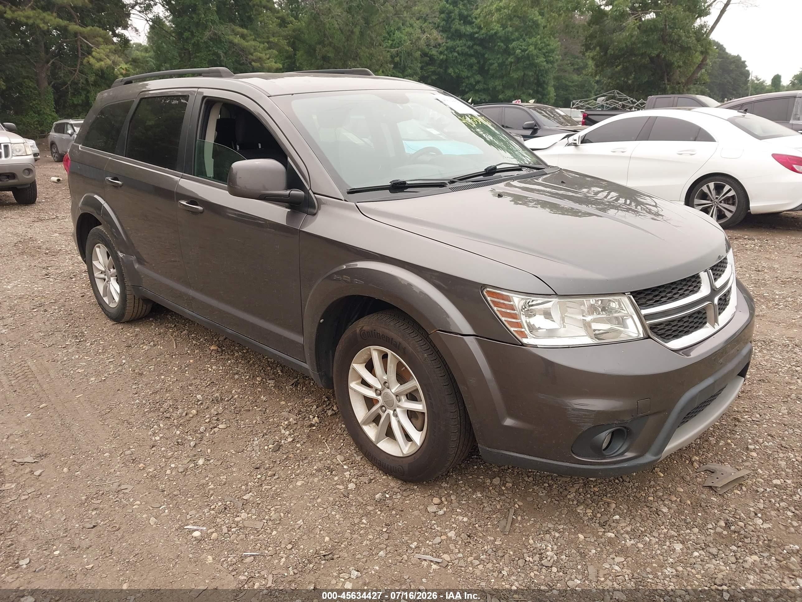 2015 Dodge Journey Sxt Серый vin: 3C4PDCBB7FT677027