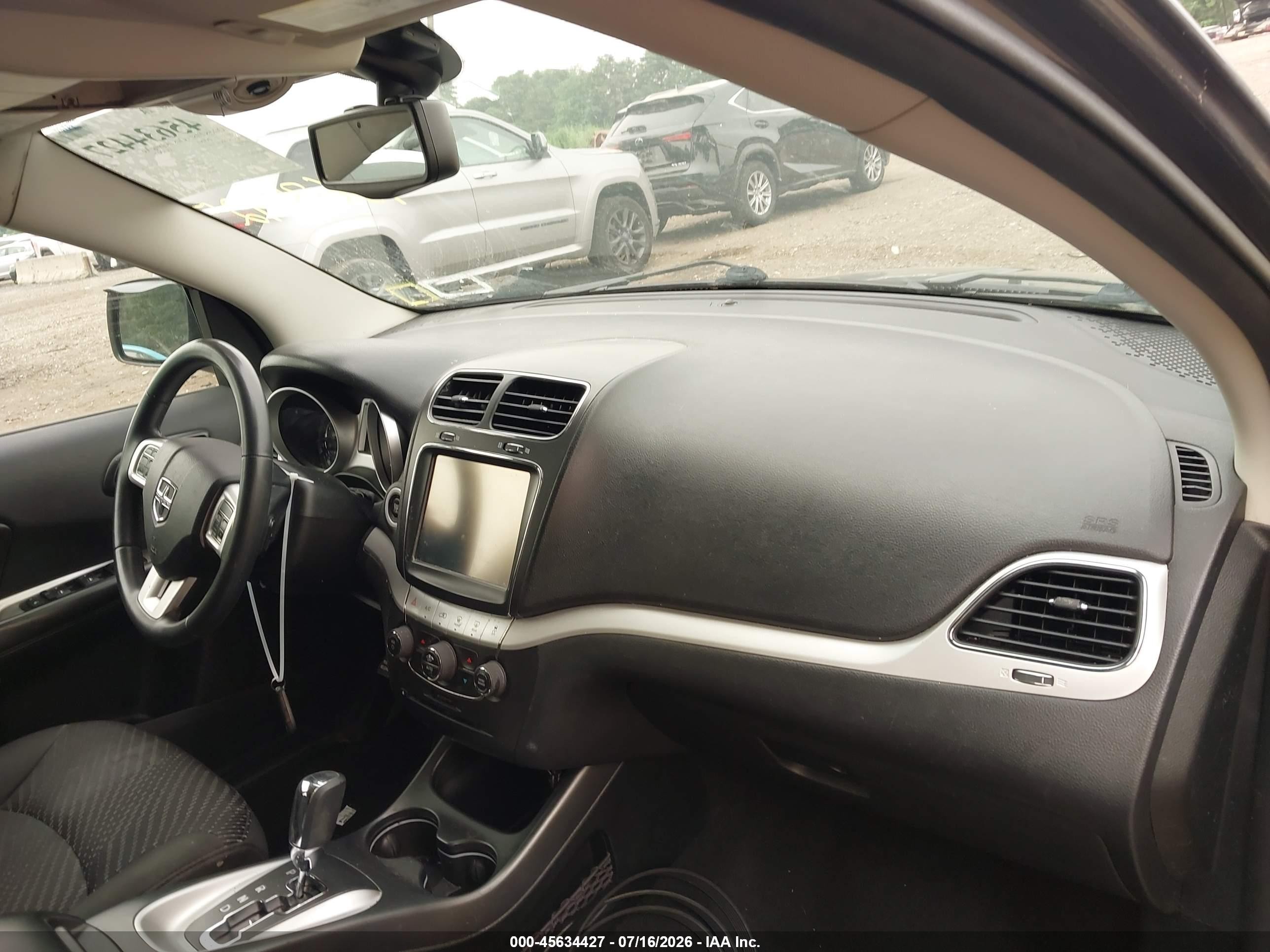 2015 Dodge Journey Sxt Gray vin: 3C4PDCBB7FT677027