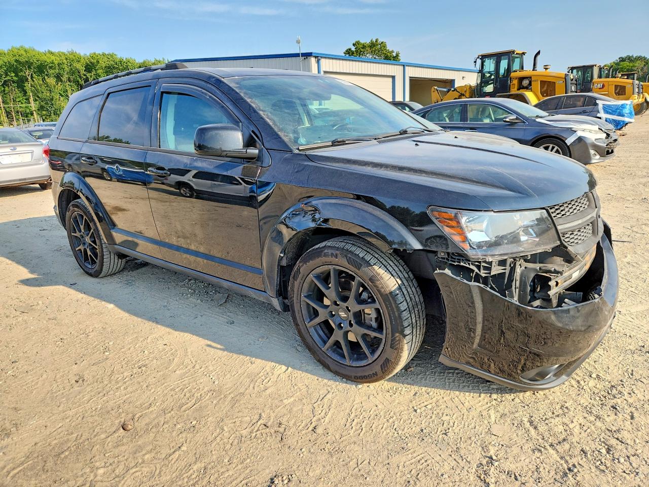 2019 Dodge Journey Se Black vin: 3C4PDCBB7KT687096