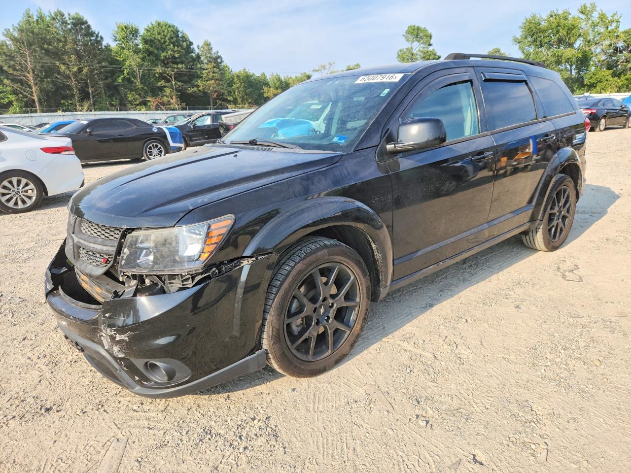 2019 Dodge Journey Se Black vin: 3C4PDCBB7KT687096