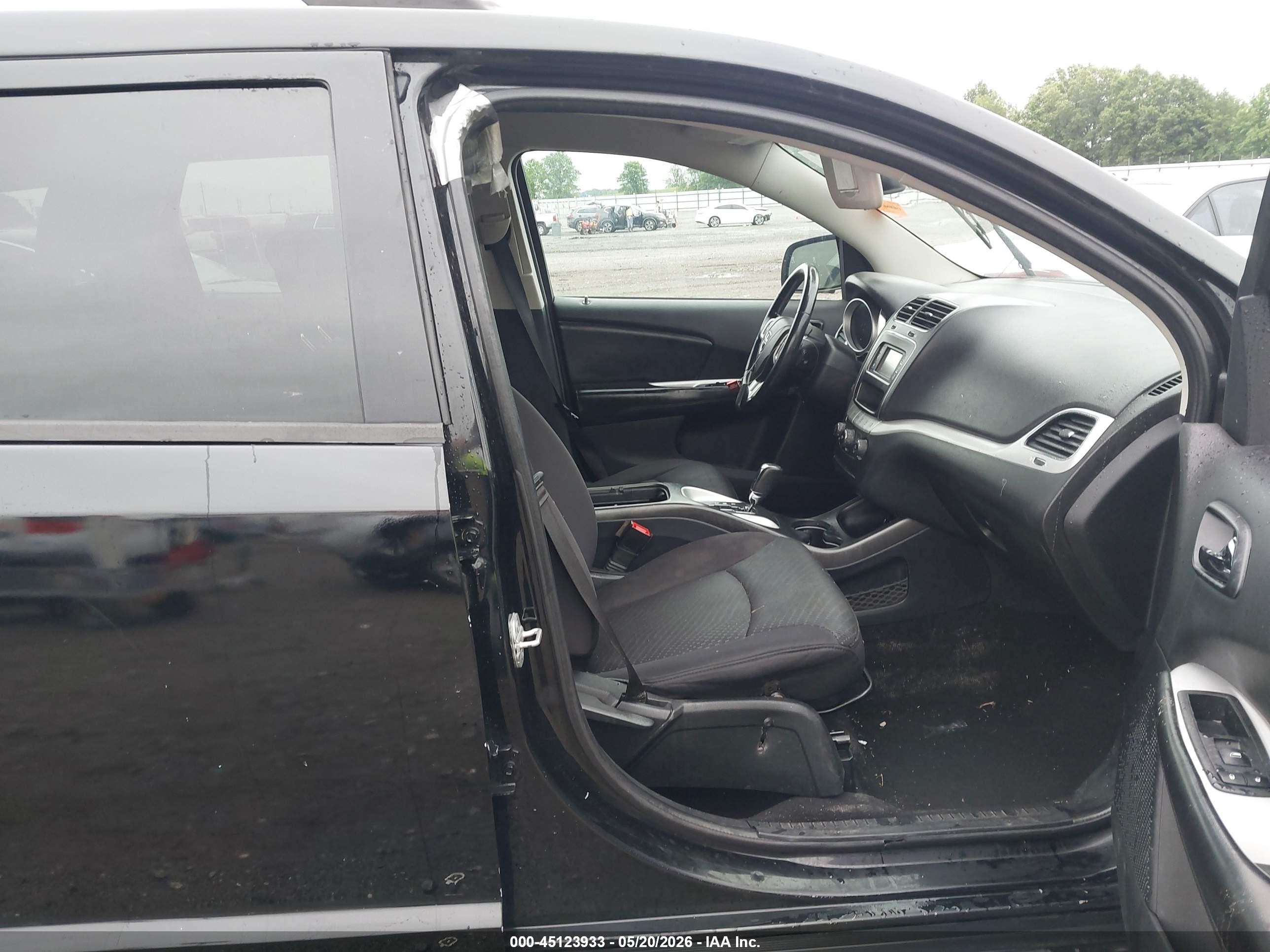2014 Dodge Journey Sxt Black vin: 3C4PDCBB8ET123221