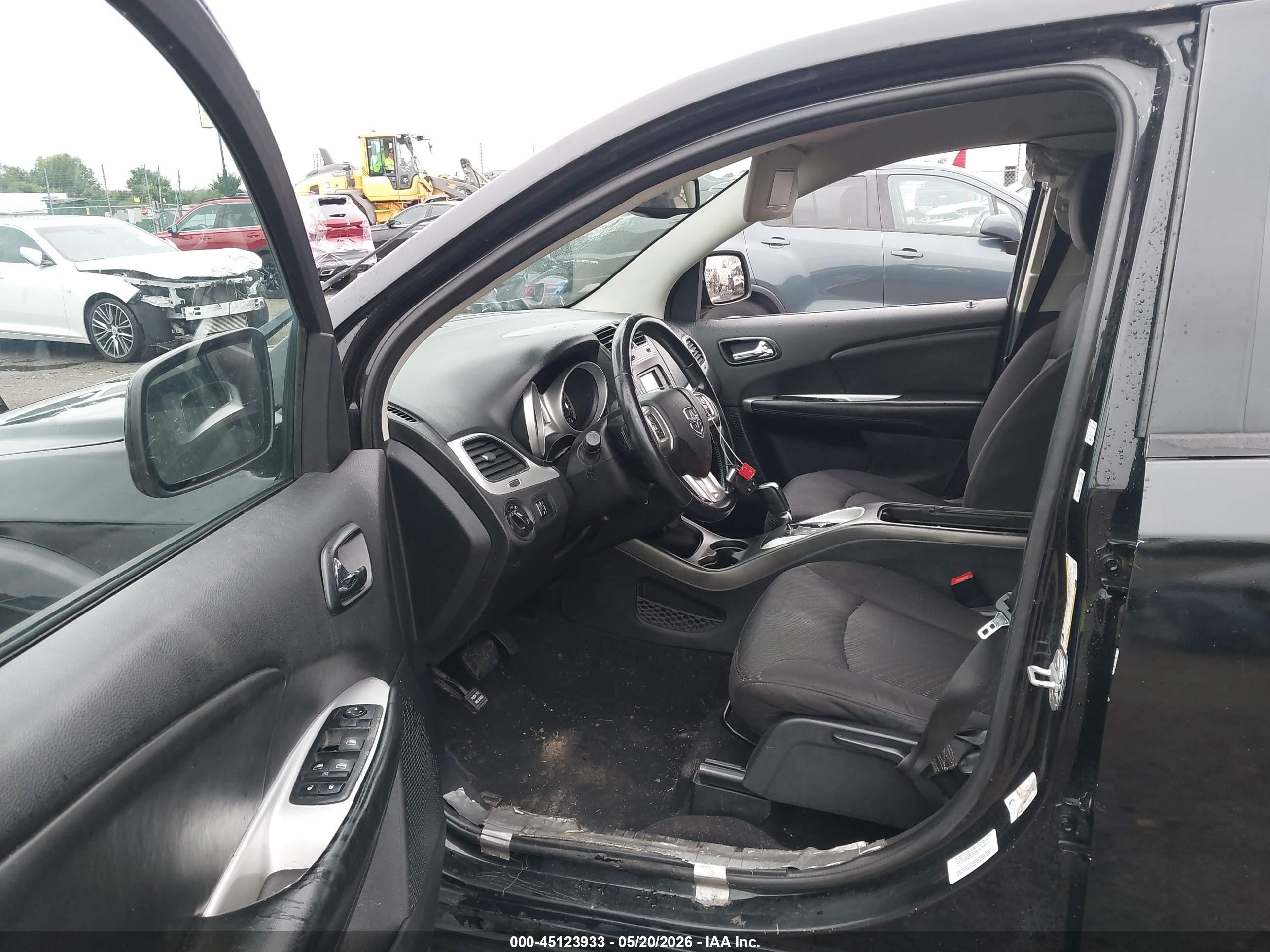 2014 Dodge Journey Sxt Black vin: 3C4PDCBB8ET123221