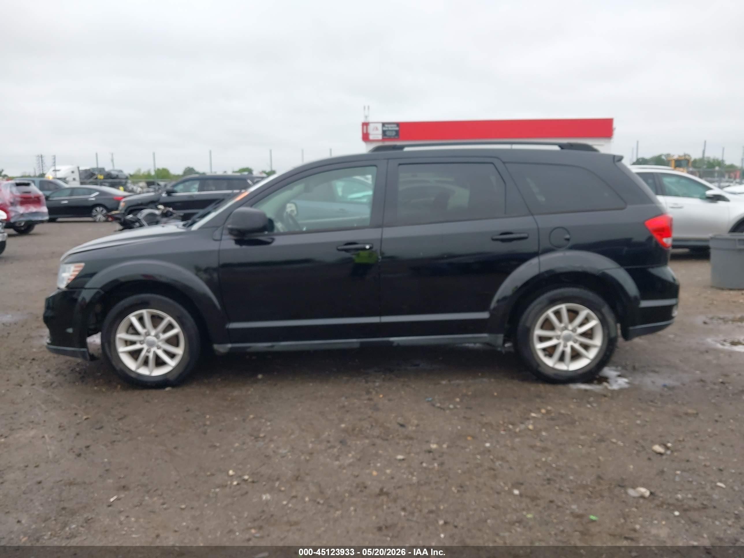 2014 Dodge Journey Sxt Black vin: 3C4PDCBB8ET123221