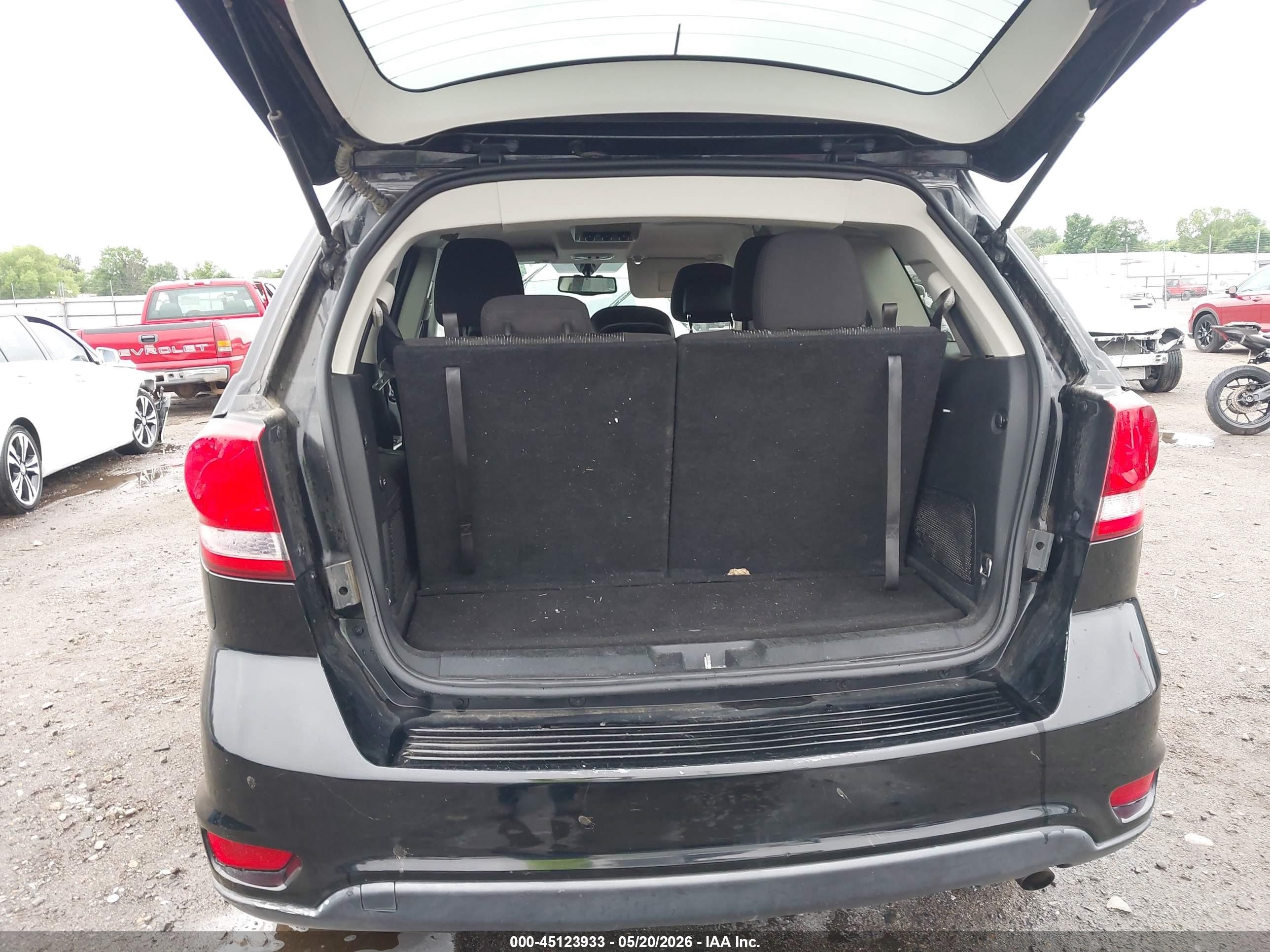 2014 Dodge Journey Sxt Black vin: 3C4PDCBB8ET123221