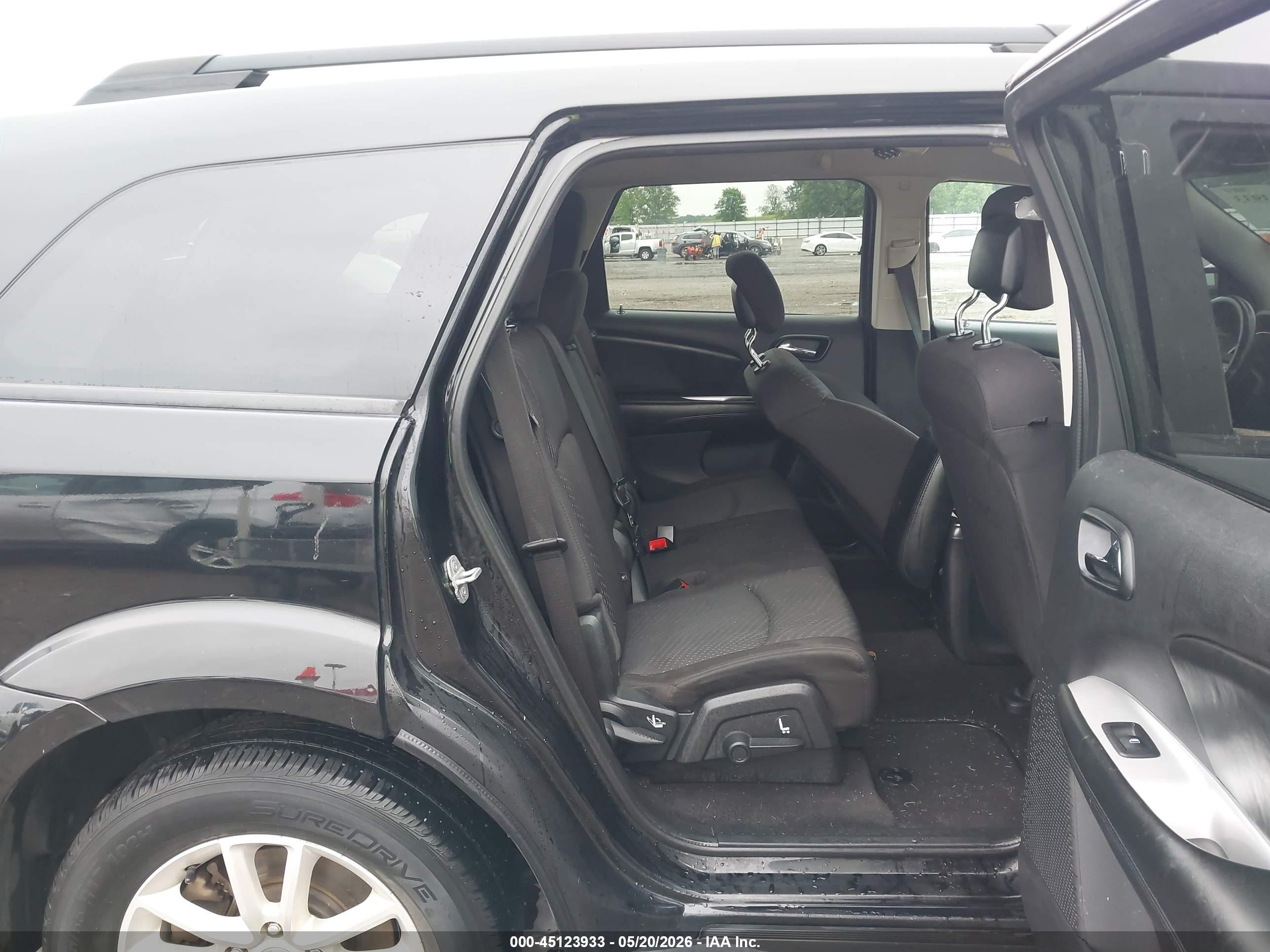 2014 Dodge Journey Sxt Black vin: 3C4PDCBB8ET123221