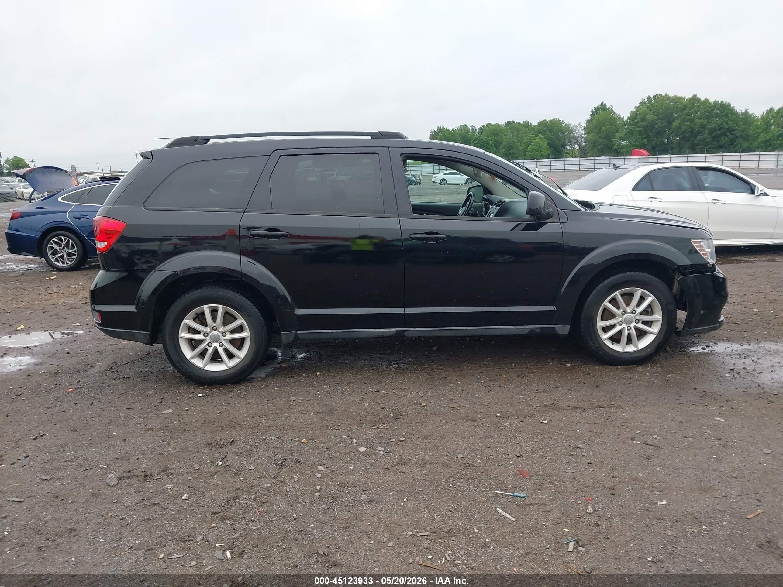 2014 Dodge Journey Sxt Black vin: 3C4PDCBB8ET123221