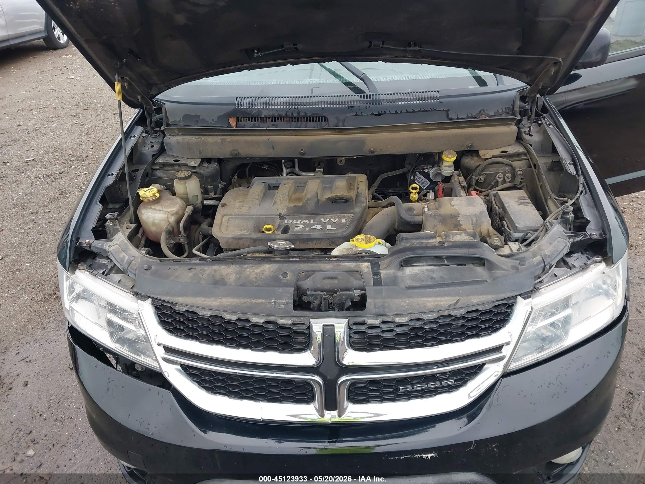 2014 Dodge Journey Sxt Black vin: 3C4PDCBB8ET123221