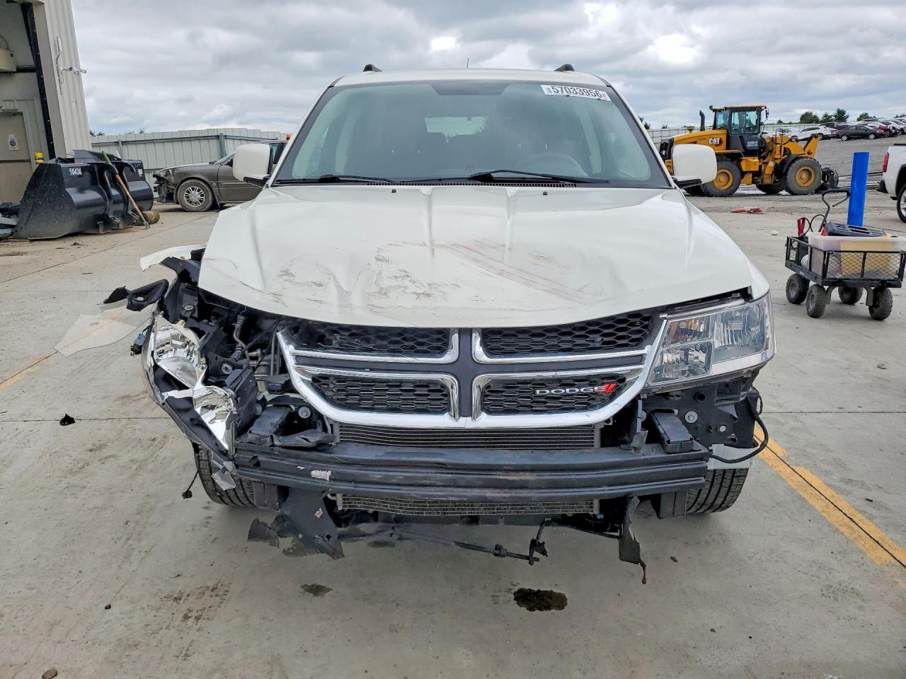 2014 Dodge Journey Sxt White vin: 3C4PDCBB8ET180888