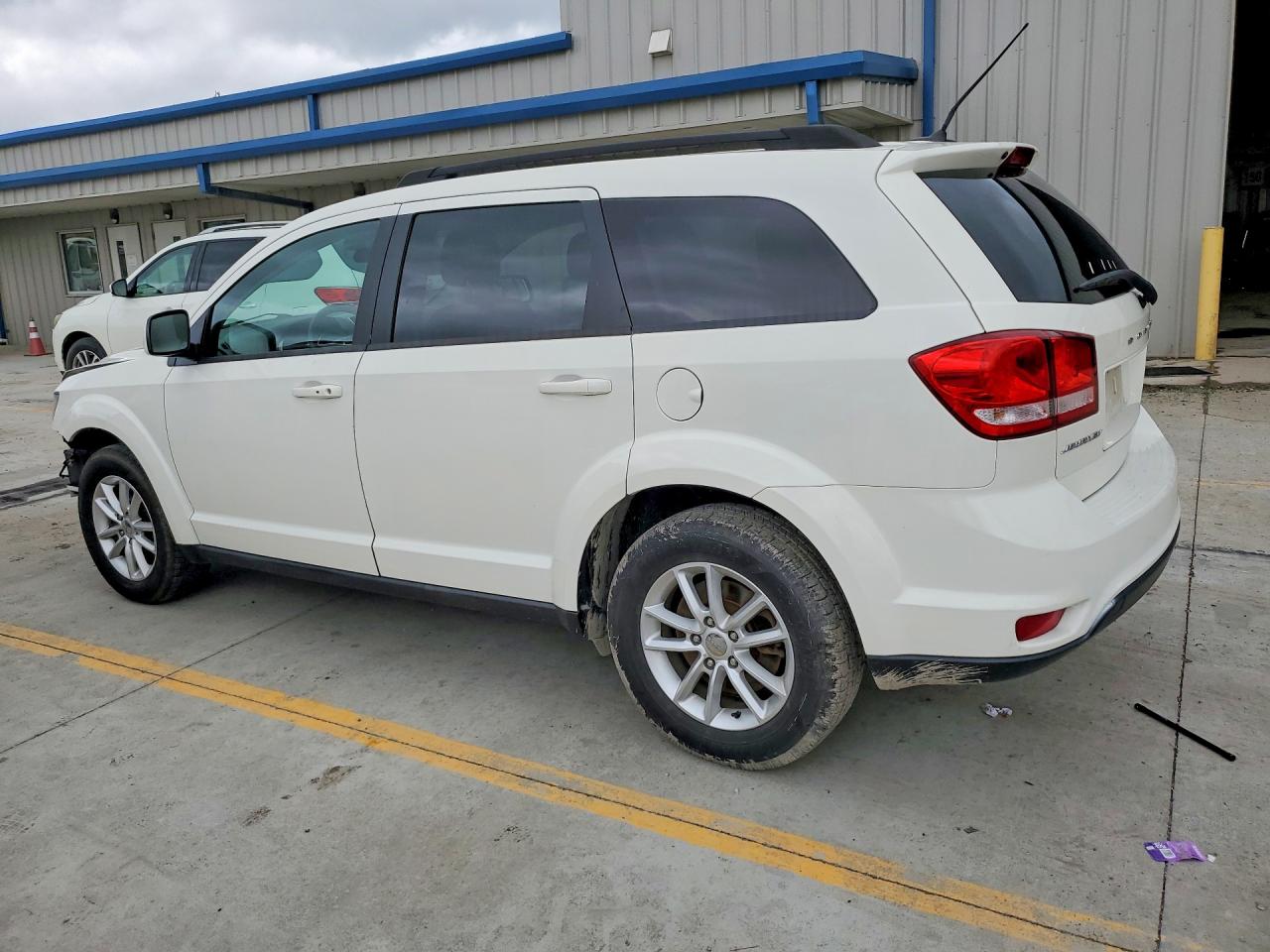 2014 Dodge Journey Sxt White vin: 3C4PDCBB8ET180888