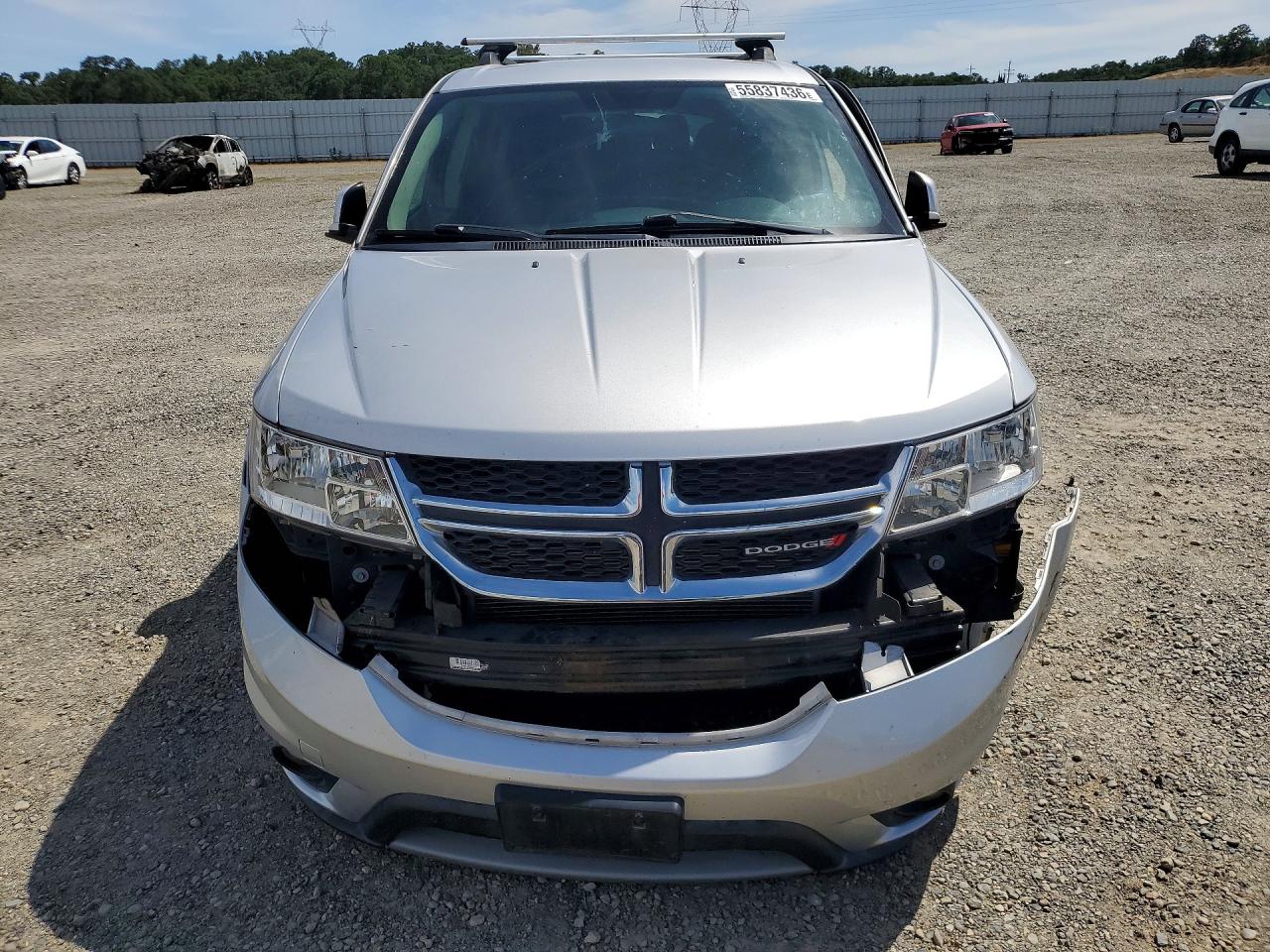 2014 Dodge Journey Sxt Silver vin: 3C4PDCBB8ET290310