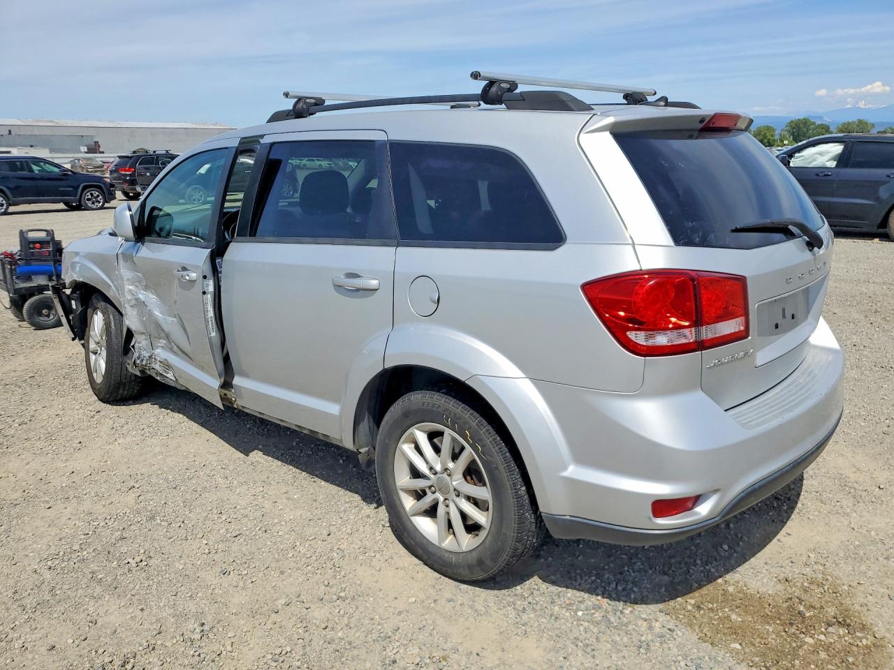 2014 Dodge Journey Sxt Silver vin: 3C4PDCBB8ET290310