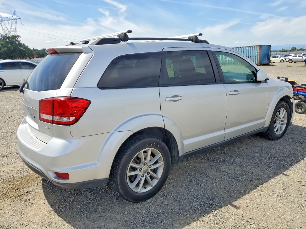 2014 Dodge Journey Sxt Silver vin: 3C4PDCBB8ET290310