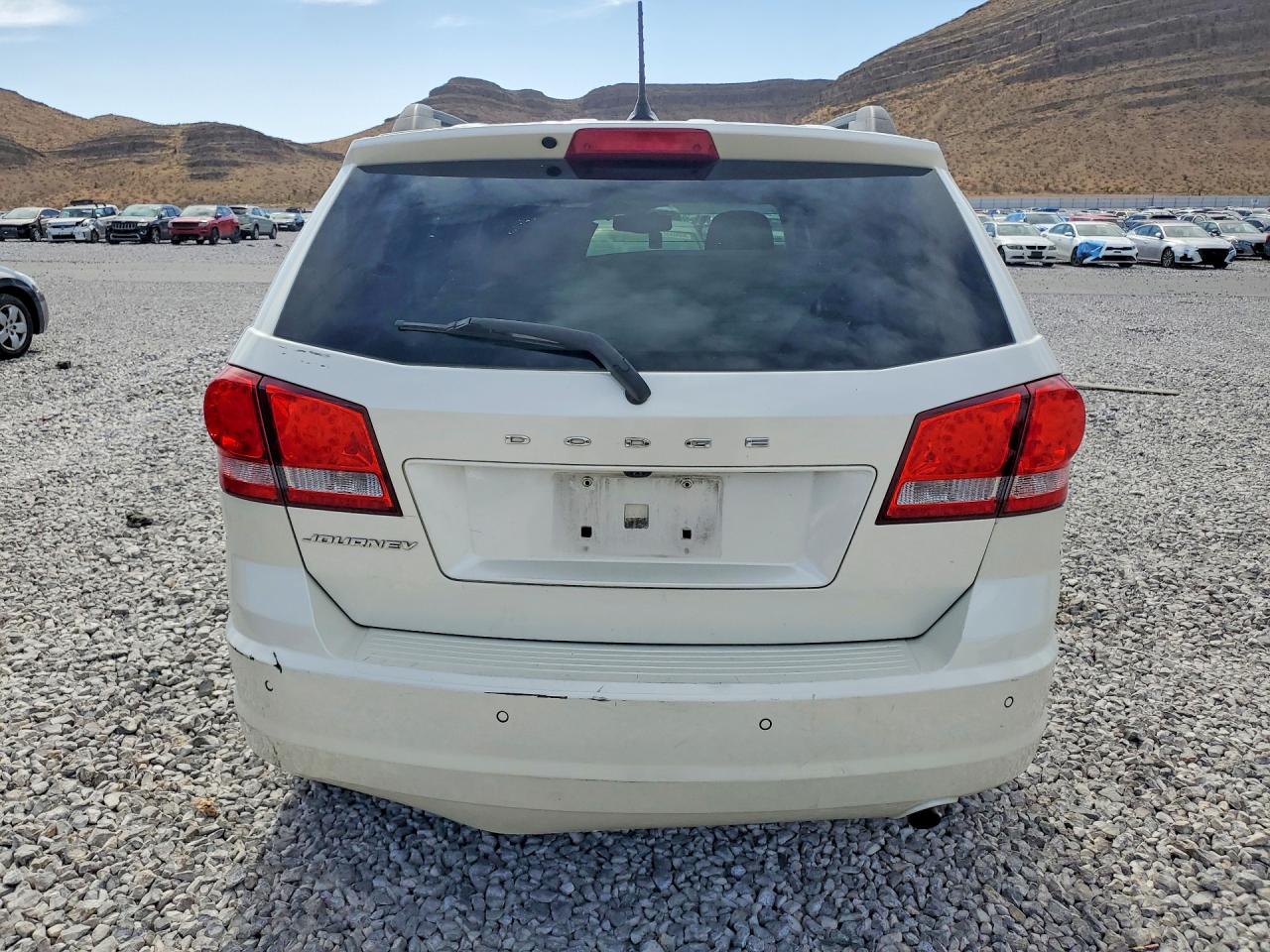 2015 Dodge Journey Sxt White vin: 3C4PDCBB8FT679787