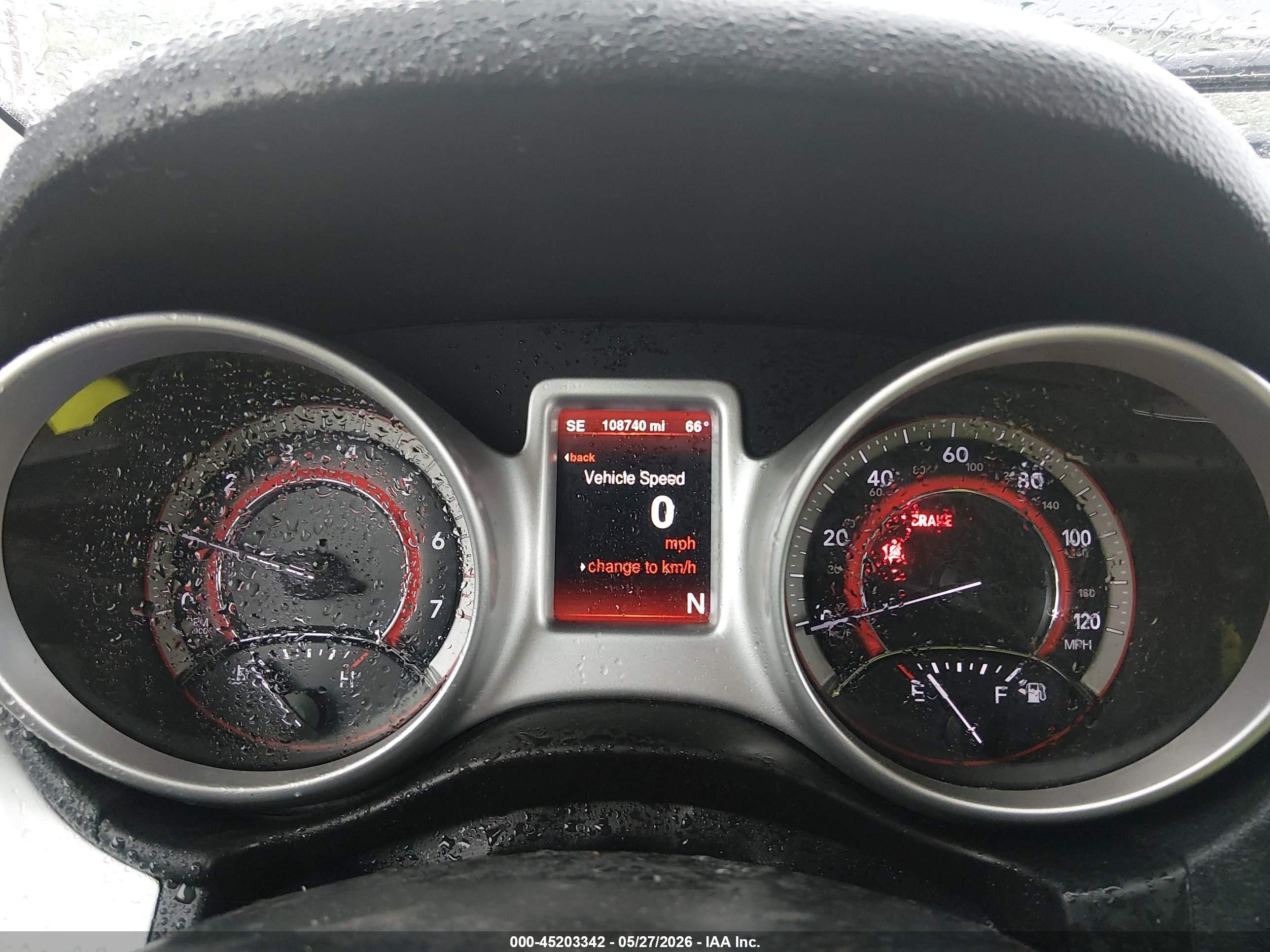 2015 Dodge Journey Sxt Gray vin: 3C4PDCBB8FT691664