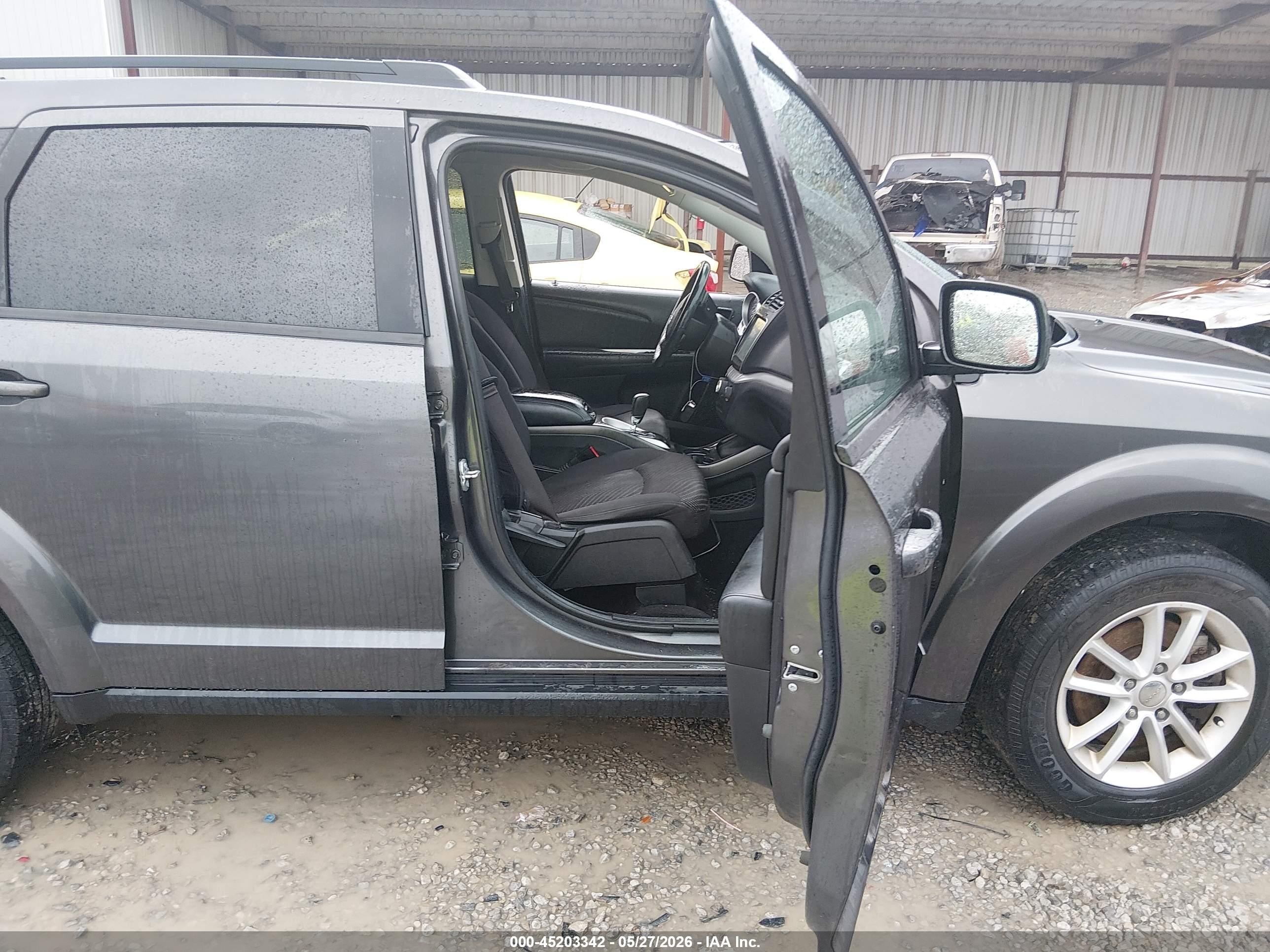 2015 Dodge Journey Sxt Gray vin: 3C4PDCBB8FT691664