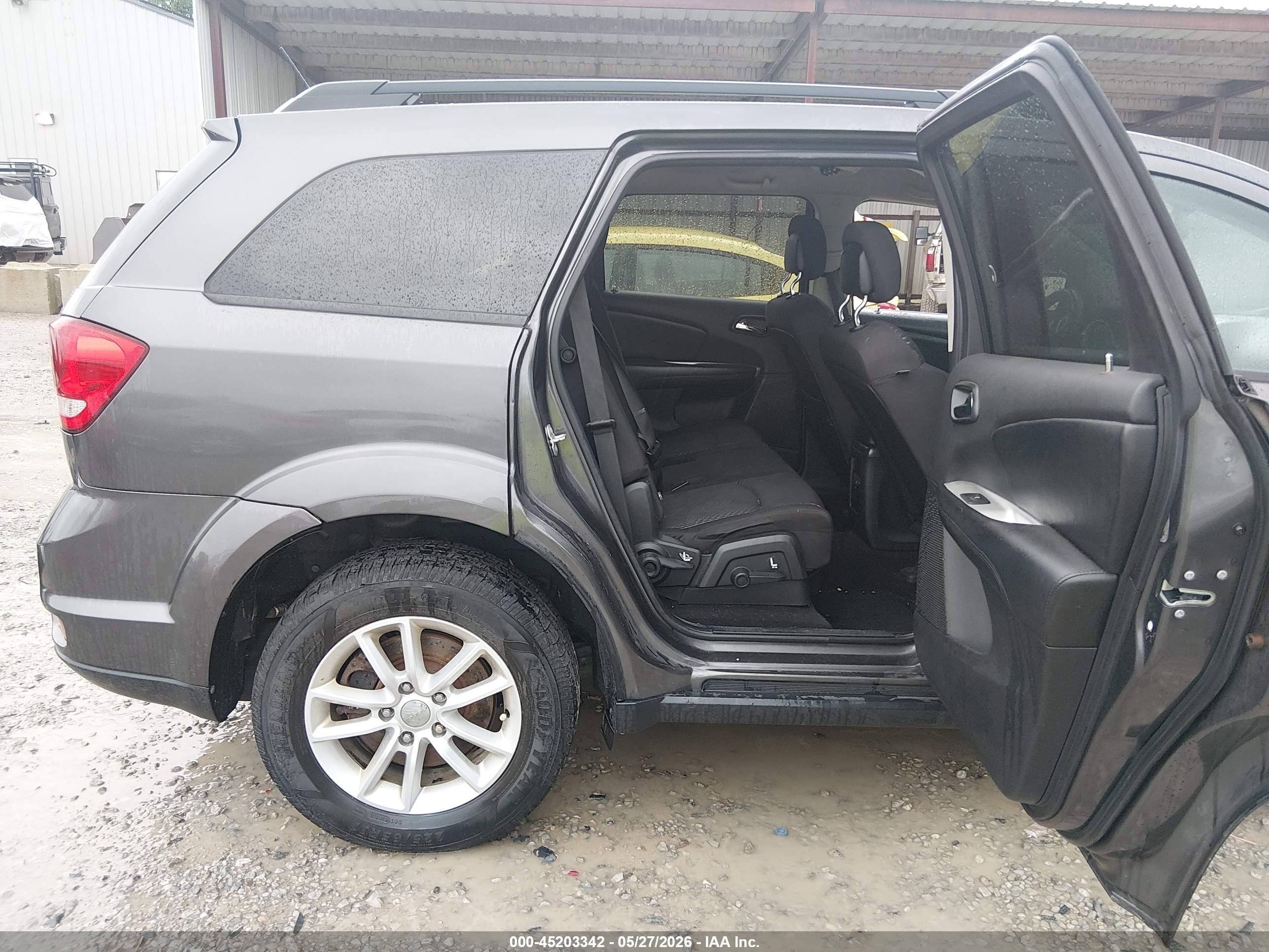 2015 Dodge Journey Sxt Gray vin: 3C4PDCBB8FT691664