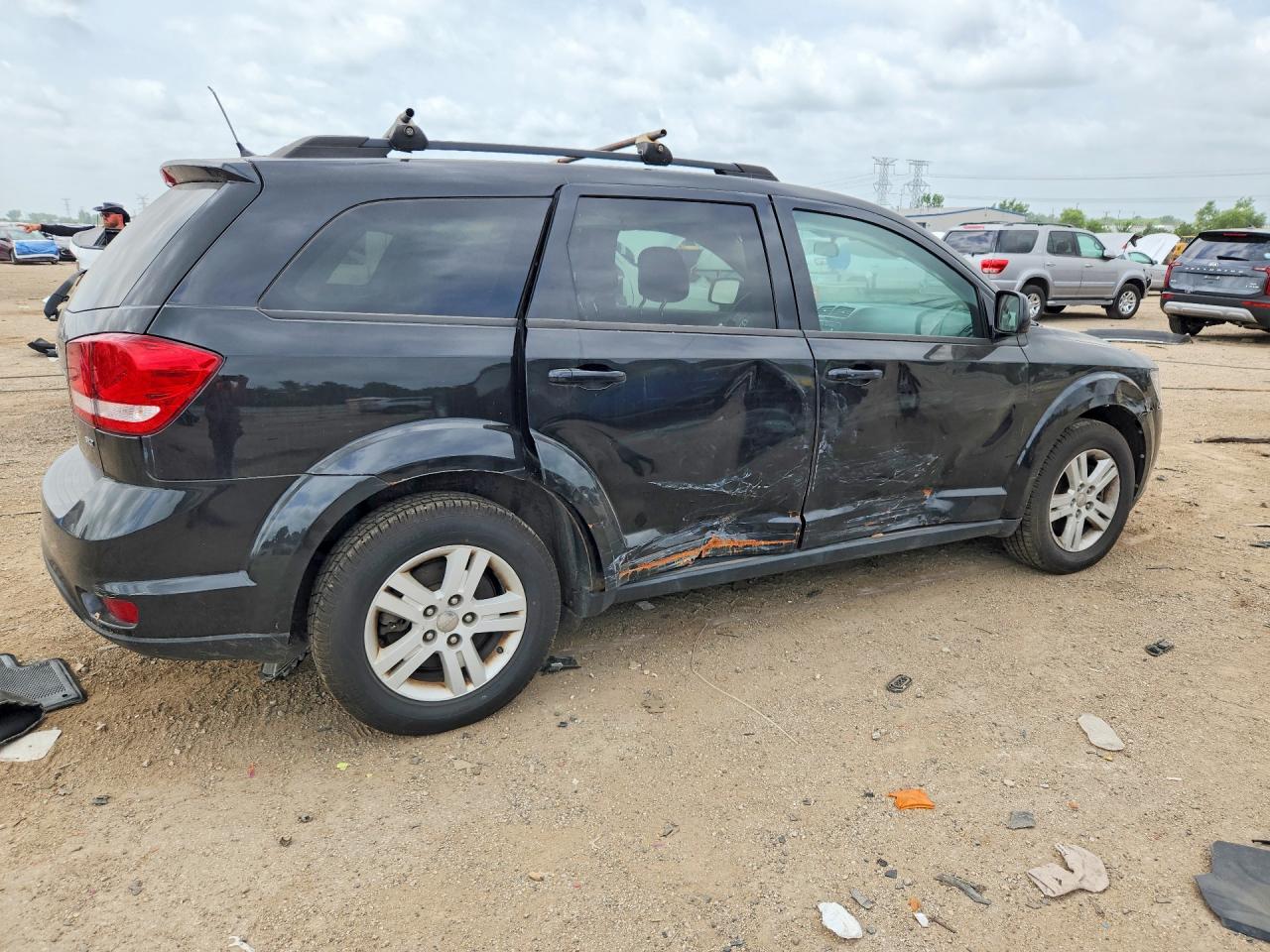 2012 Dodge Journey Sxt Black vin: 3C4PDCBB9CT356263