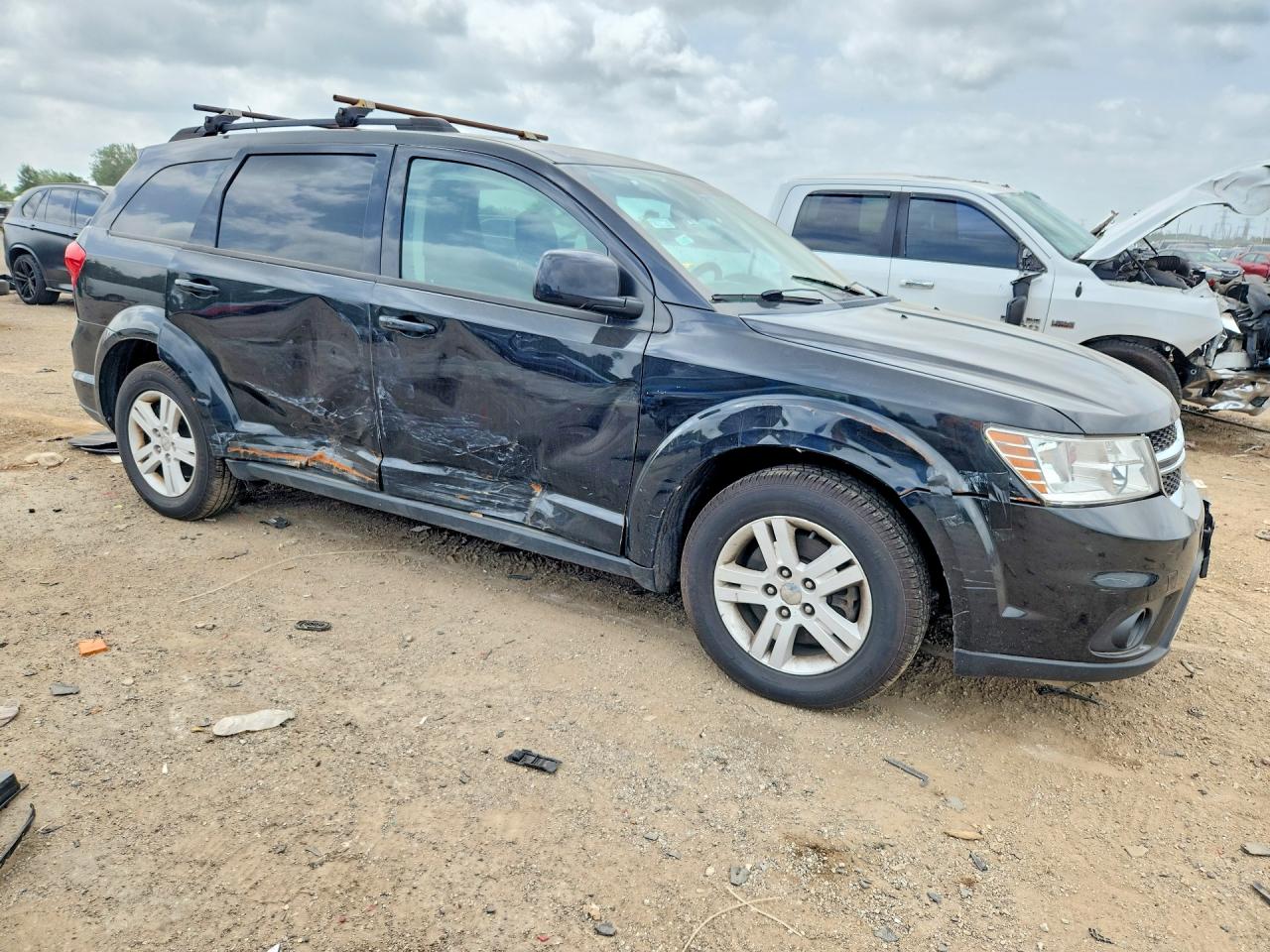 2012 Dodge Journey Sxt Black vin: 3C4PDCBB9CT356263