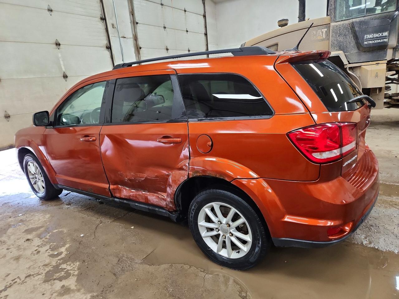 2014 Dodge Journey Sxt Оранжевый vin: 3C4PDCBB9ET132865