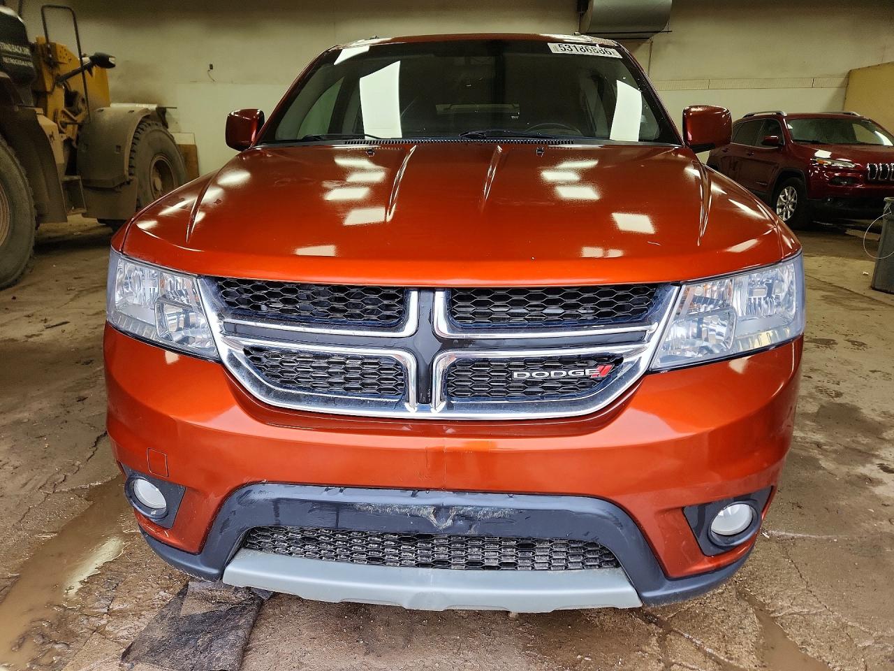 2014 Dodge Journey Sxt Оранжевый vin: 3C4PDCBB9ET132865