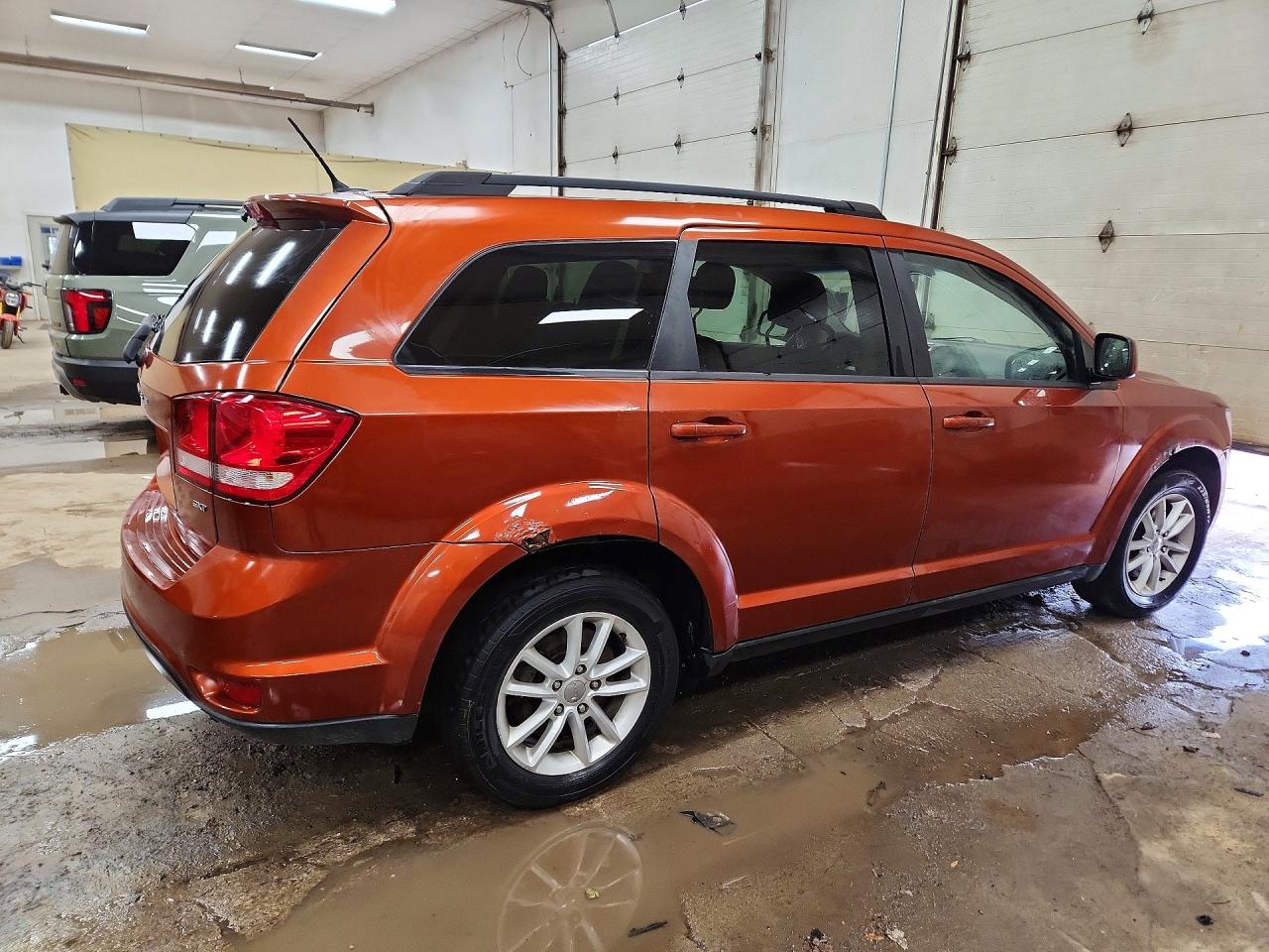 2014 Dodge Journey Sxt Оранжевый vin: 3C4PDCBB9ET132865