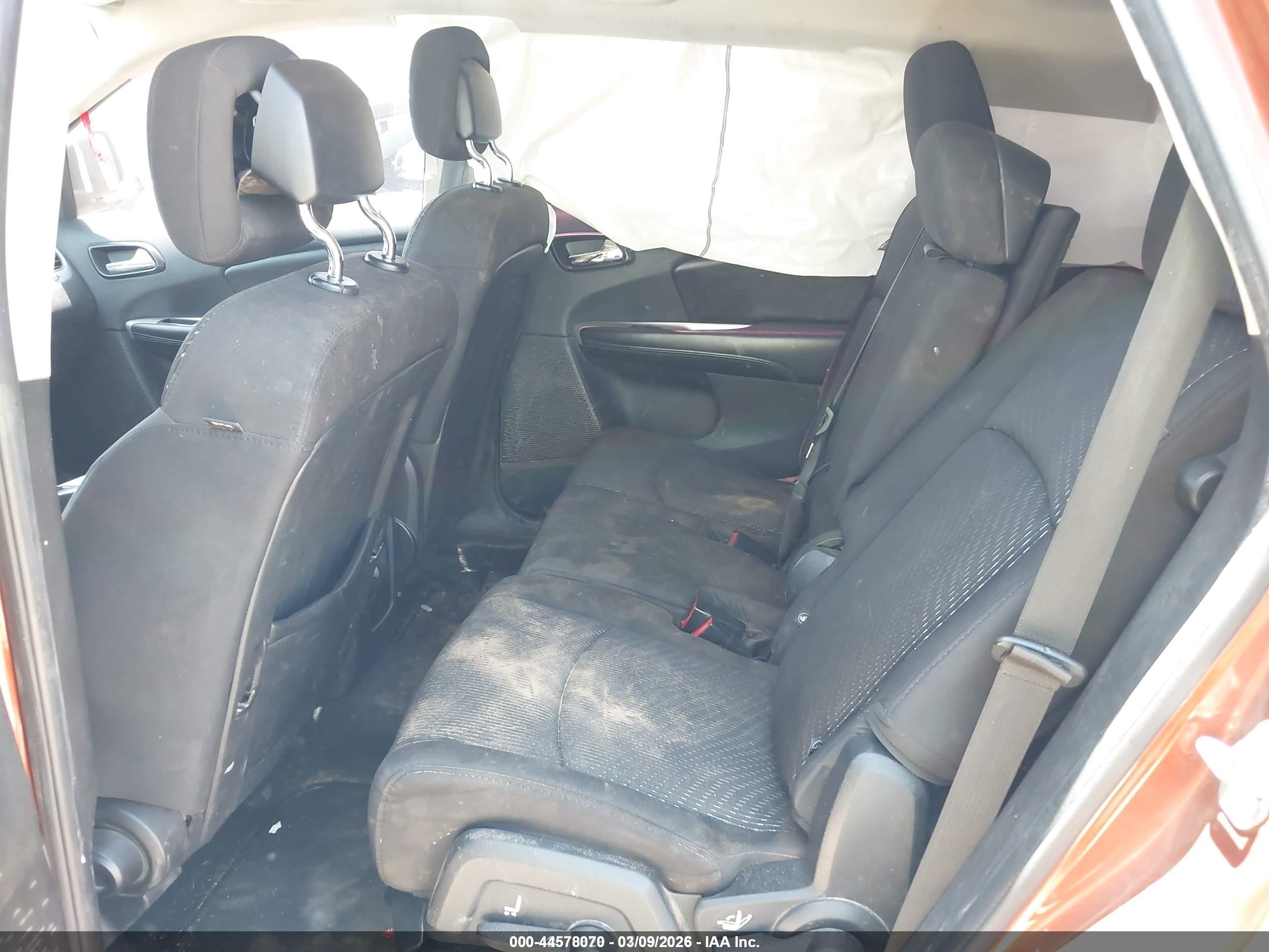 2014 Dodge Journey Sxt Orange vin: 3C4PDCBB9ET170628