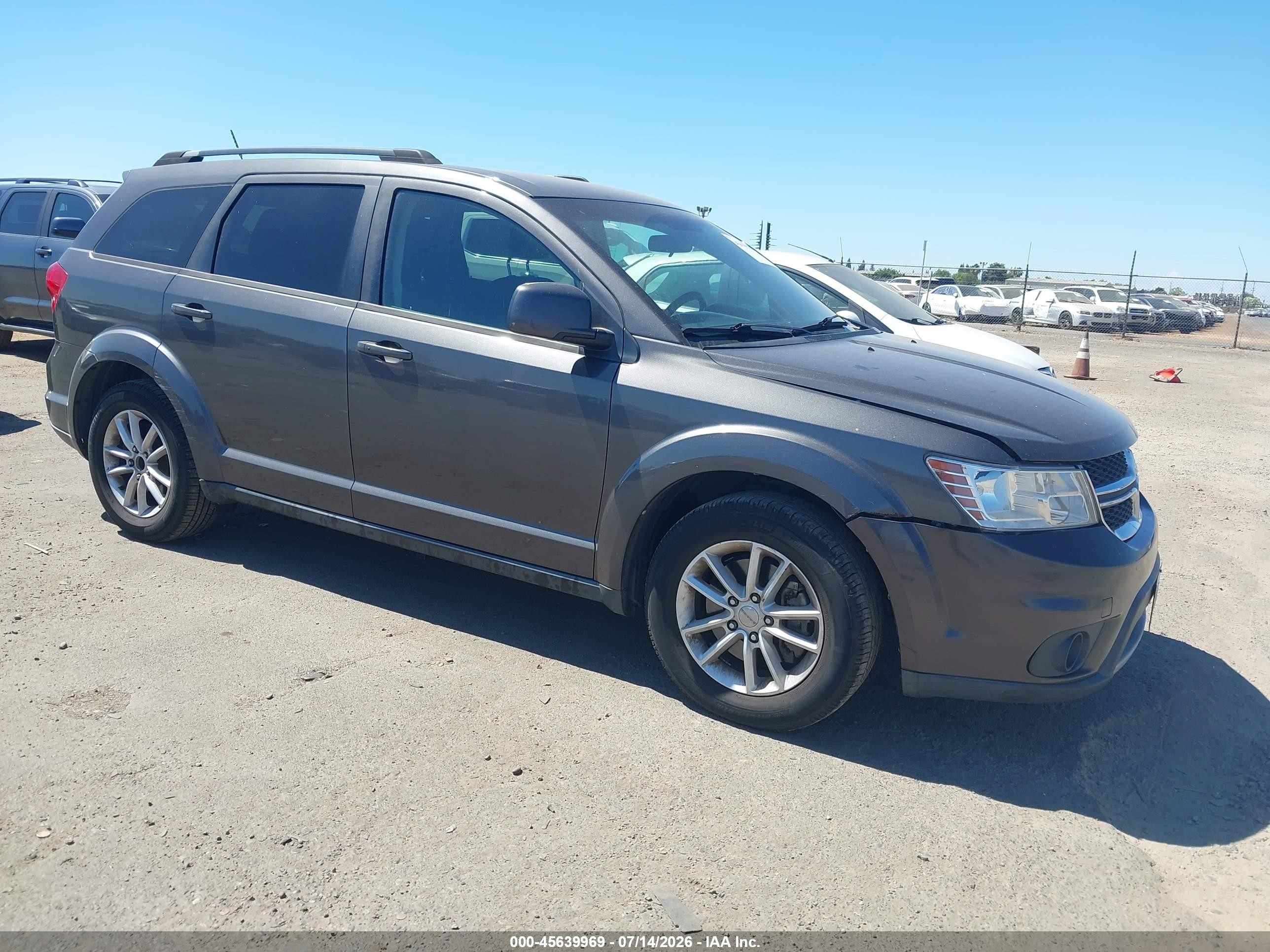 2014 Dodge Journey Sxt Серый vin: 3C4PDCBB9ET188112