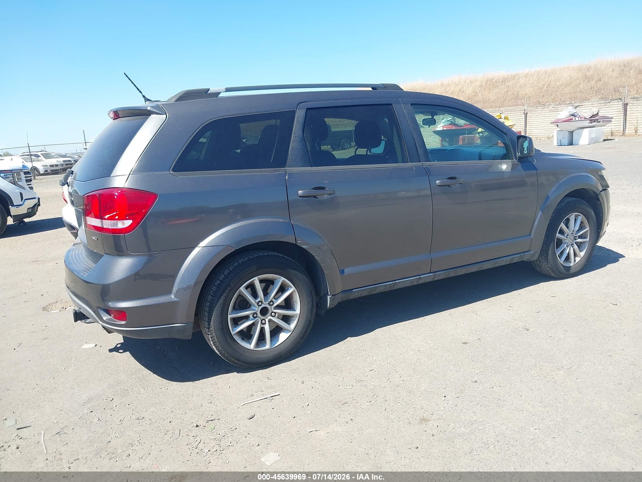 2014 Dodge Journey Sxt Серый vin: 3C4PDCBB9ET188112