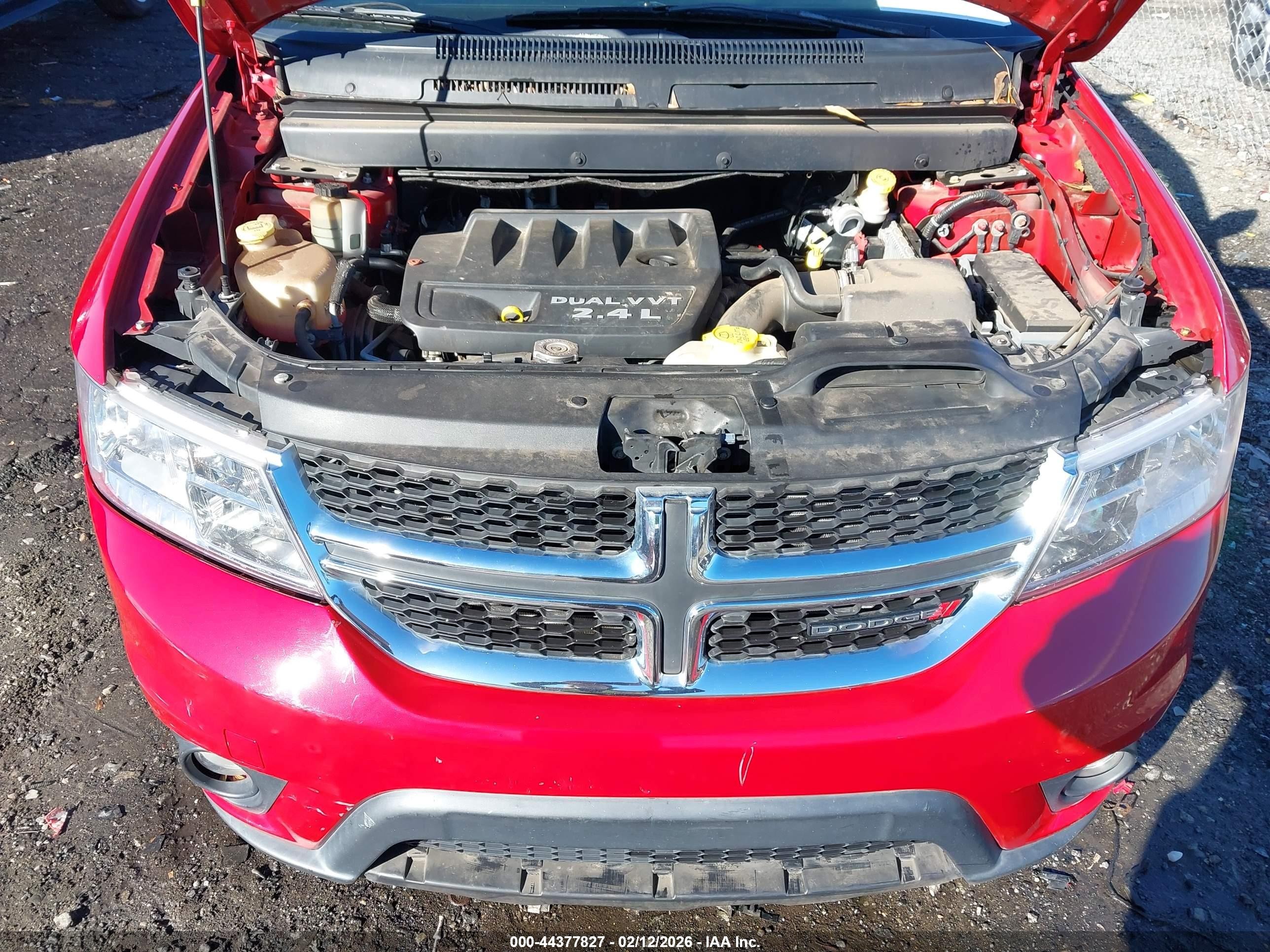 2014 Dodge Journey Sxt Красный vin: 3C4PDCBB9ET201862