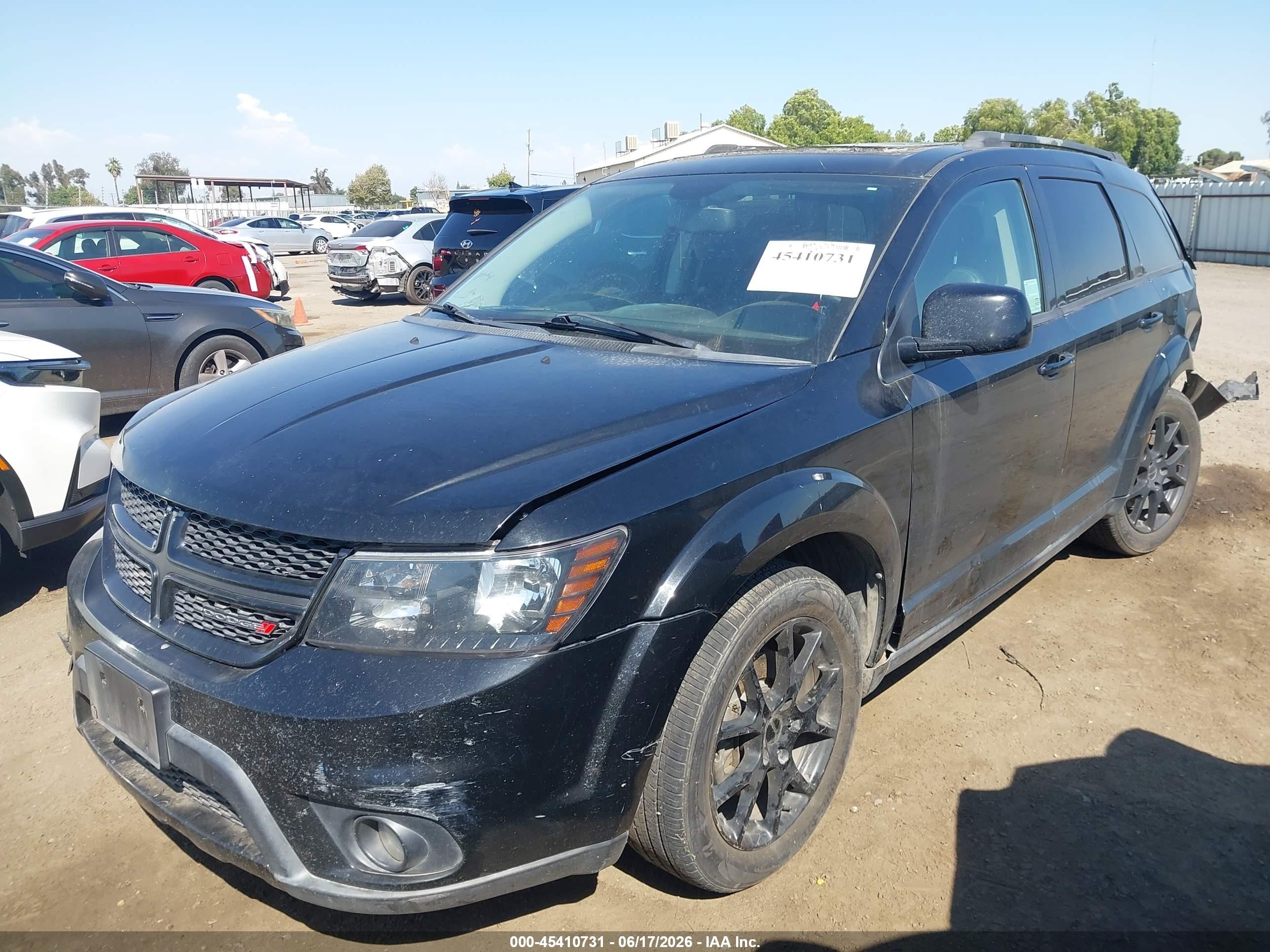 2014 Dodge Journey Sxt Black vin: 3C4PDCBB9ET311889