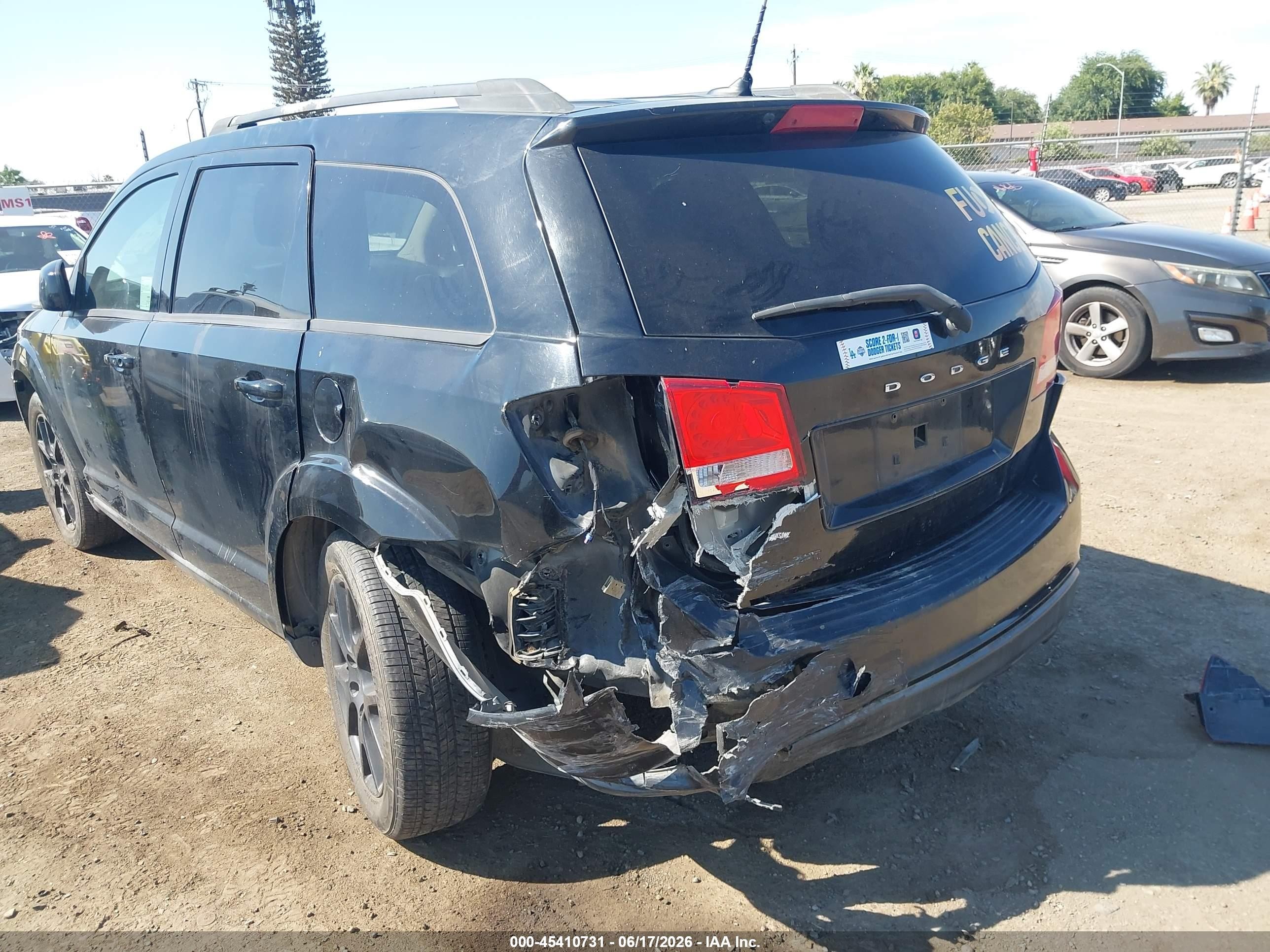 2014 Dodge Journey Sxt Black vin: 3C4PDCBB9ET311889