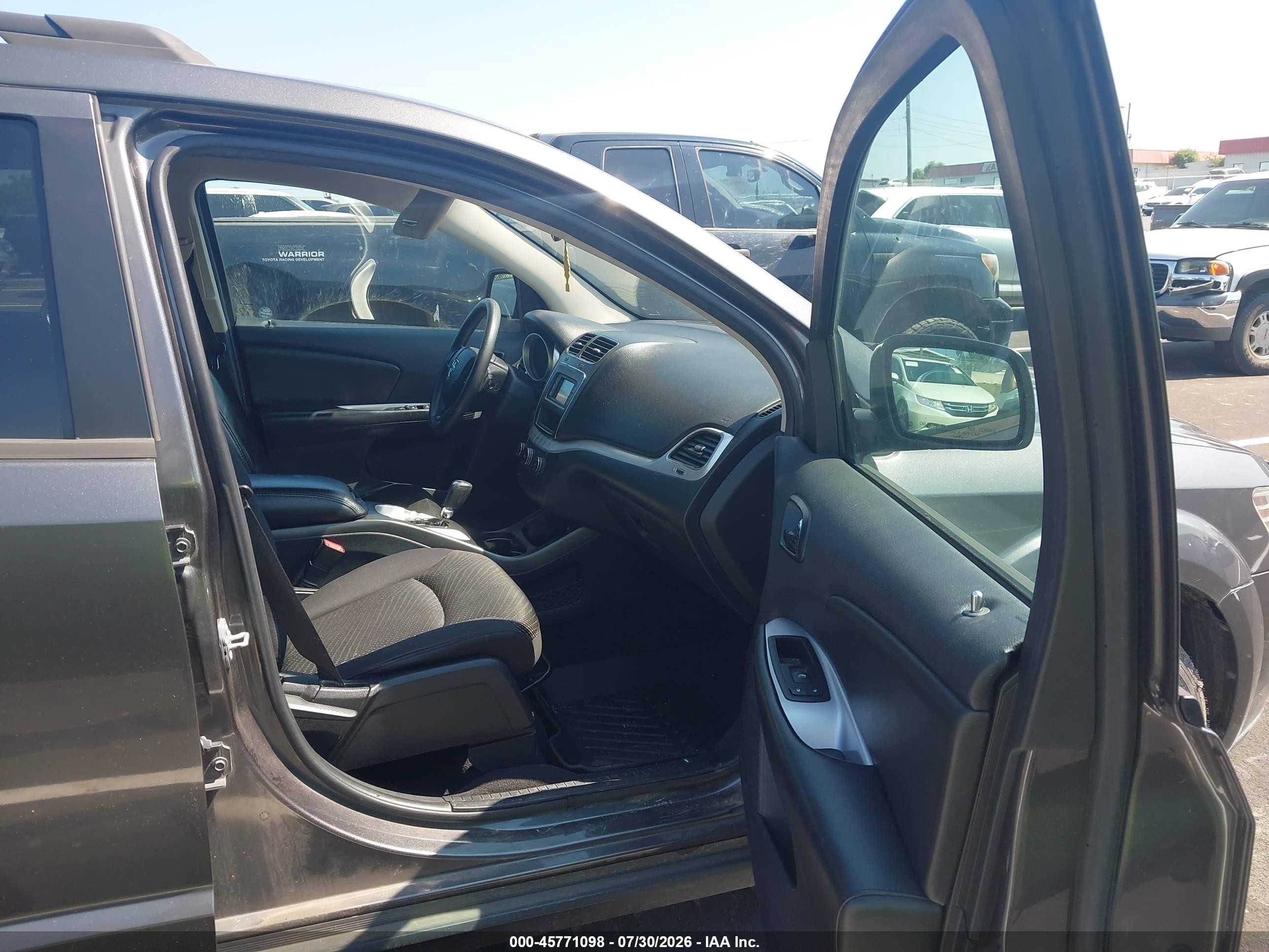 2015 Dodge Journey Sxt Gray vin: 3C4PDCBB9FT542342