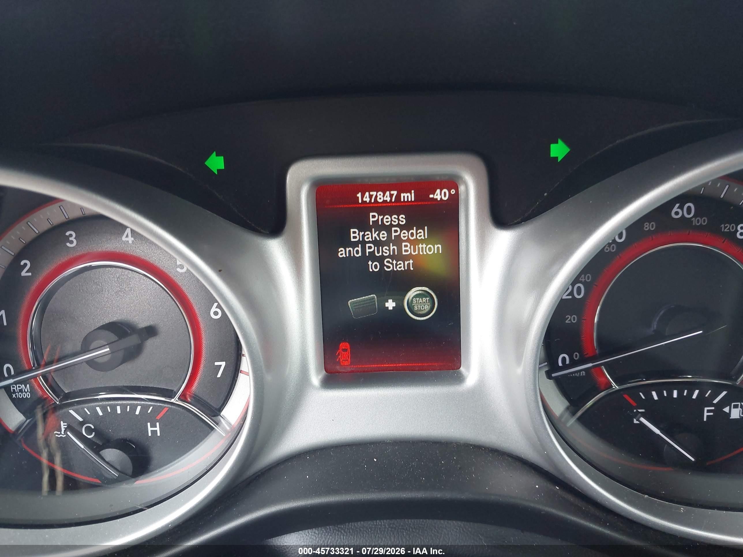 2015 Dodge Journey Sxt Белый vin: 3C4PDCBB9FT569007