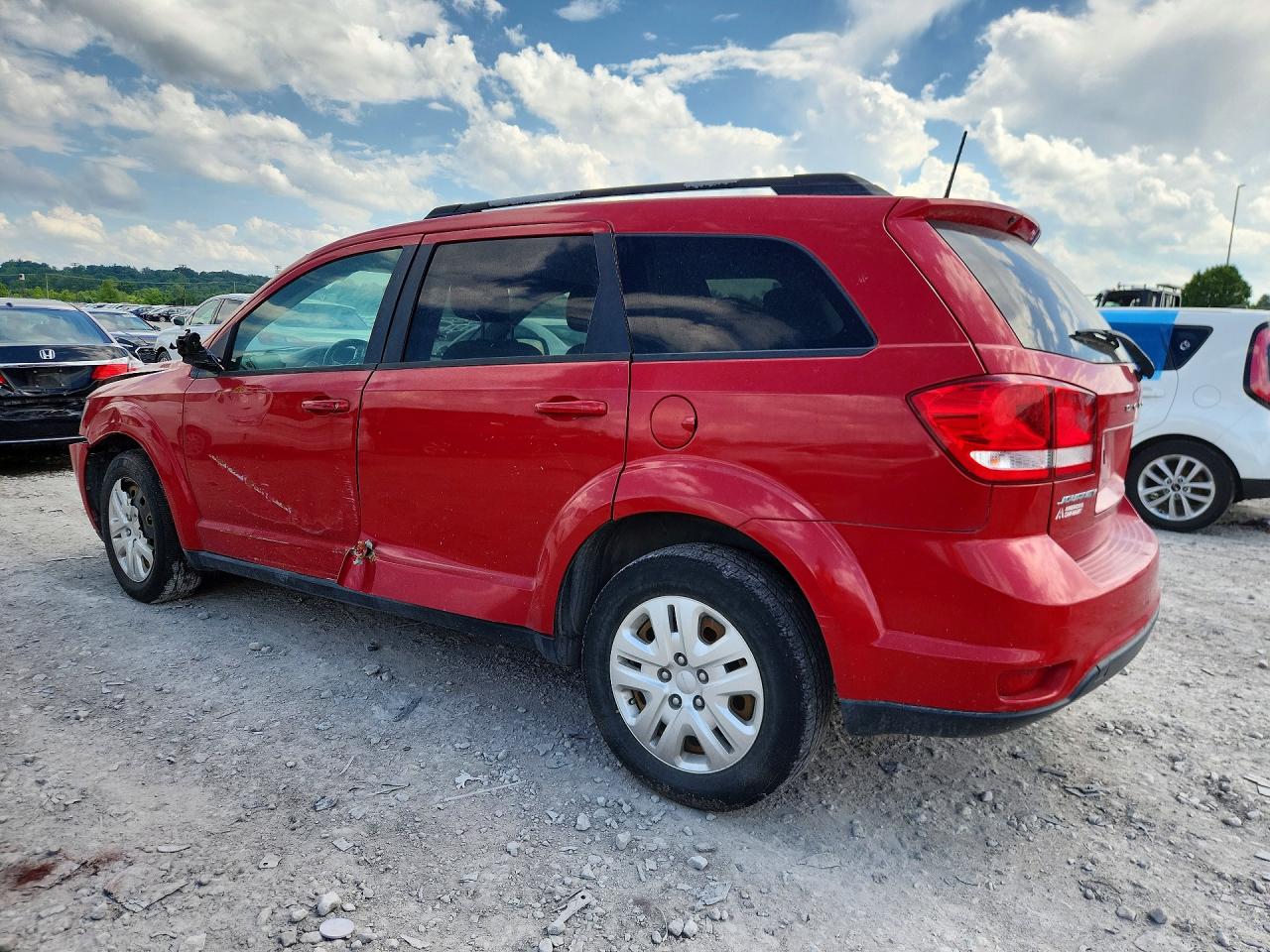 2019 Dodge Journey Se Red vin: 3C4PDCBB9KT798748