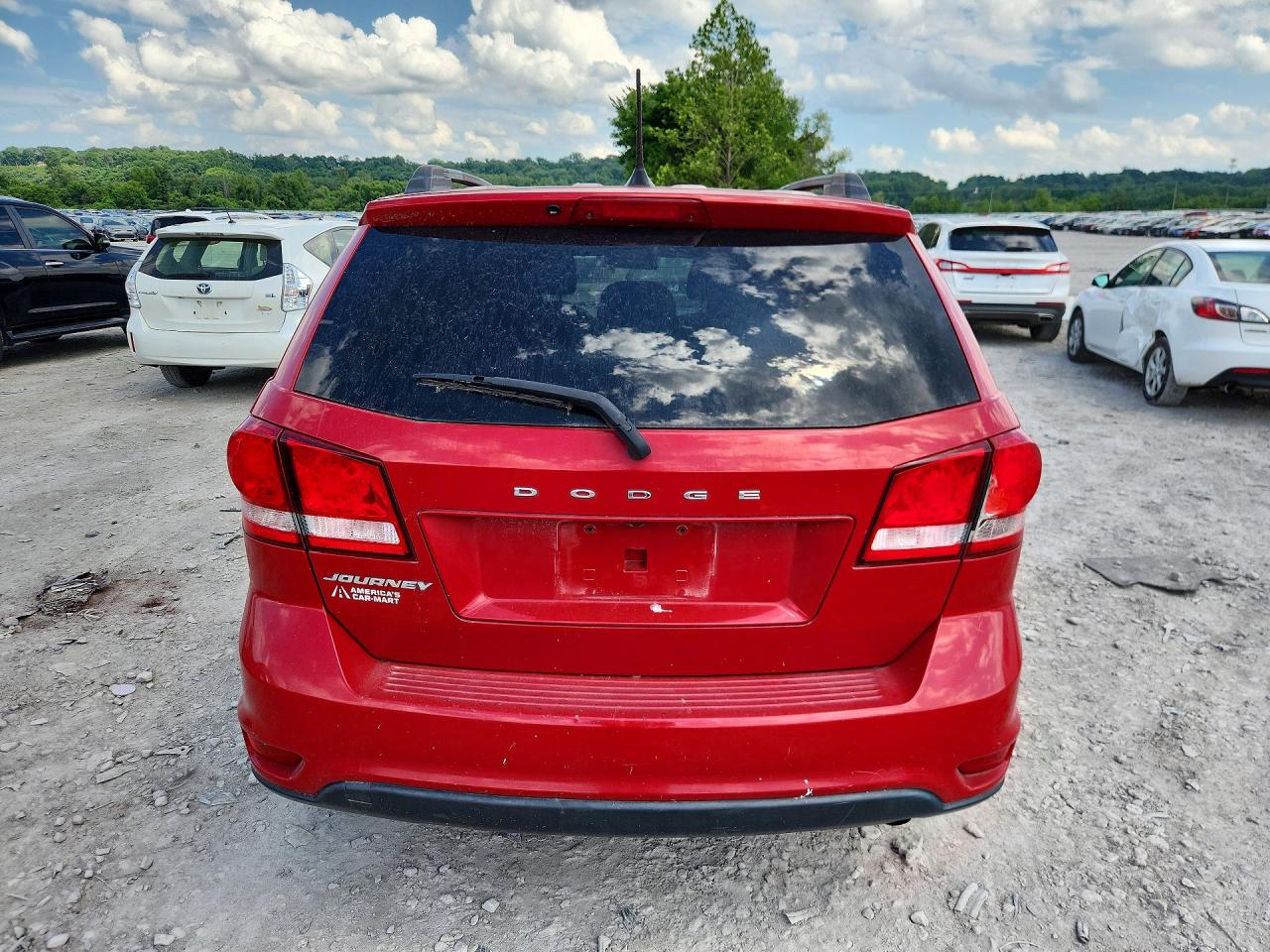 2019 Dodge Journey Se Red vin: 3C4PDCBB9KT798748