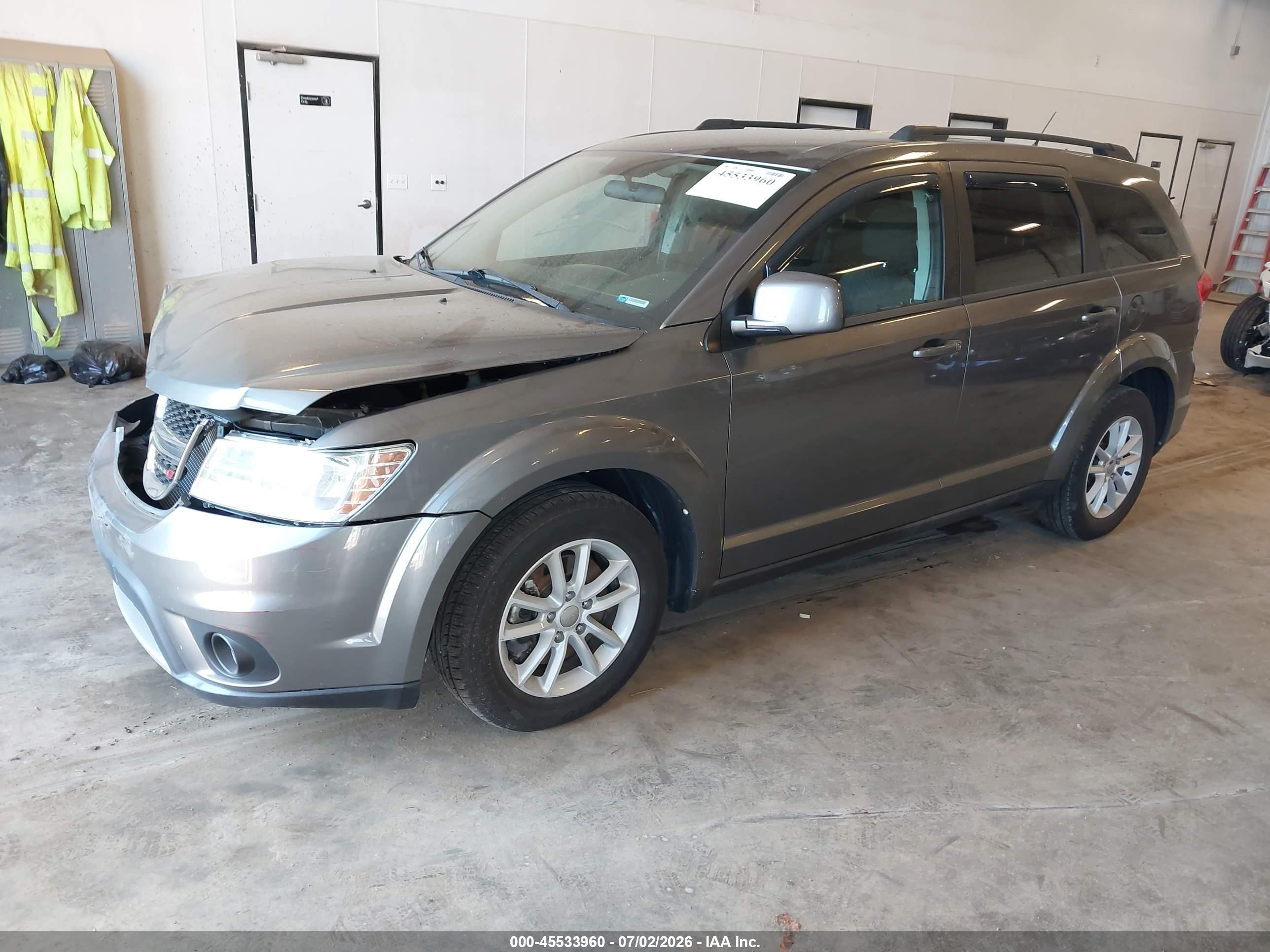 2013 Dodge Journey Sxt Gray vin: 3C4PDCBBXDT564685