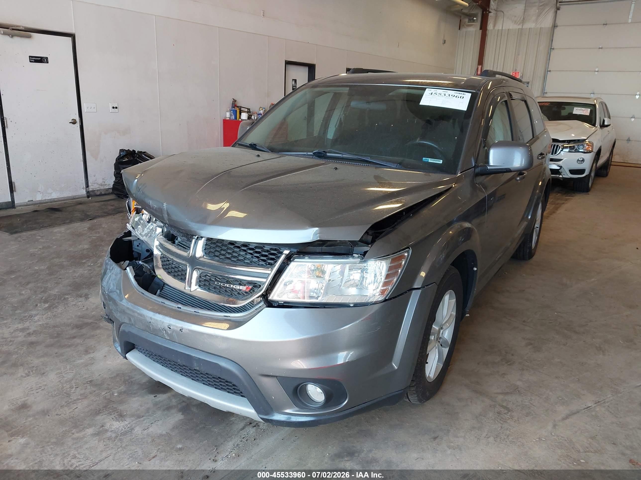 2013 Dodge Journey Sxt Gray vin: 3C4PDCBBXDT564685