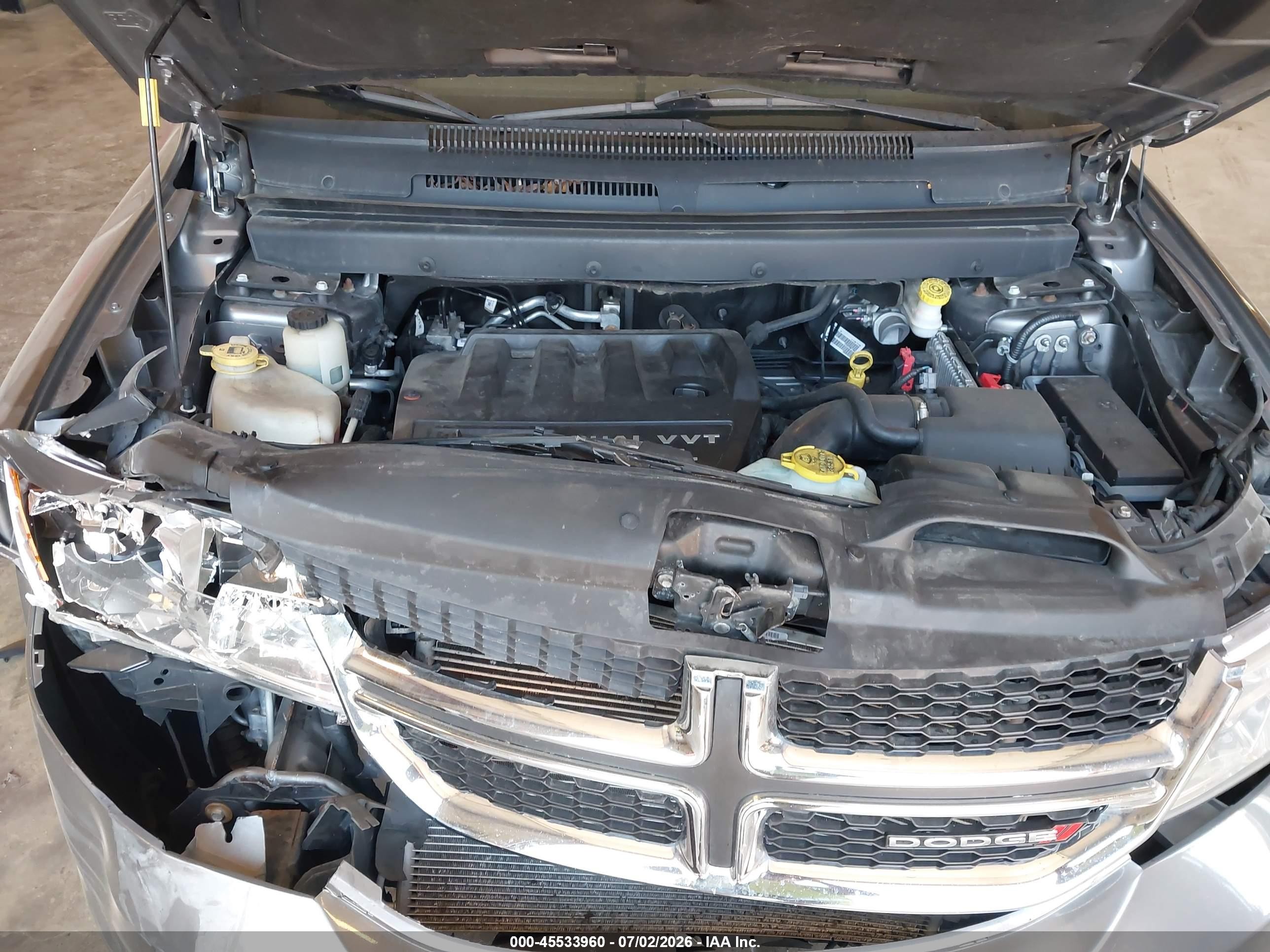 2013 Dodge Journey Sxt Gray vin: 3C4PDCBBXDT564685