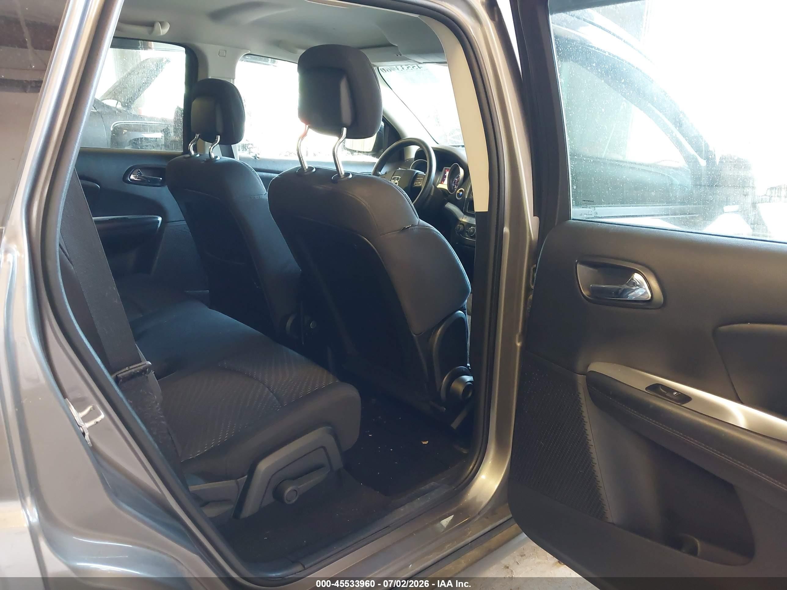 2013 Dodge Journey Sxt Gray vin: 3C4PDCBBXDT564685