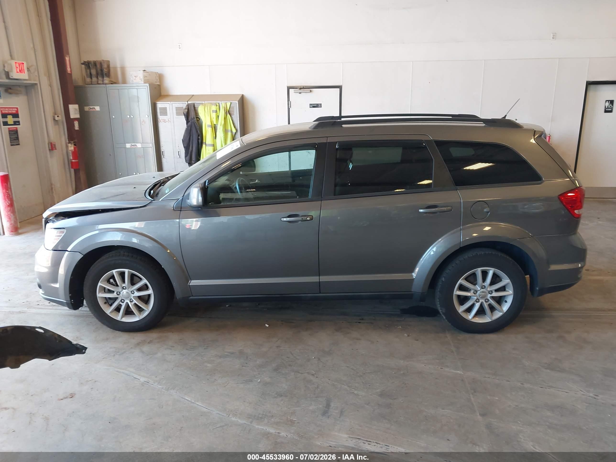 2013 Dodge Journey Sxt Gray vin: 3C4PDCBBXDT564685