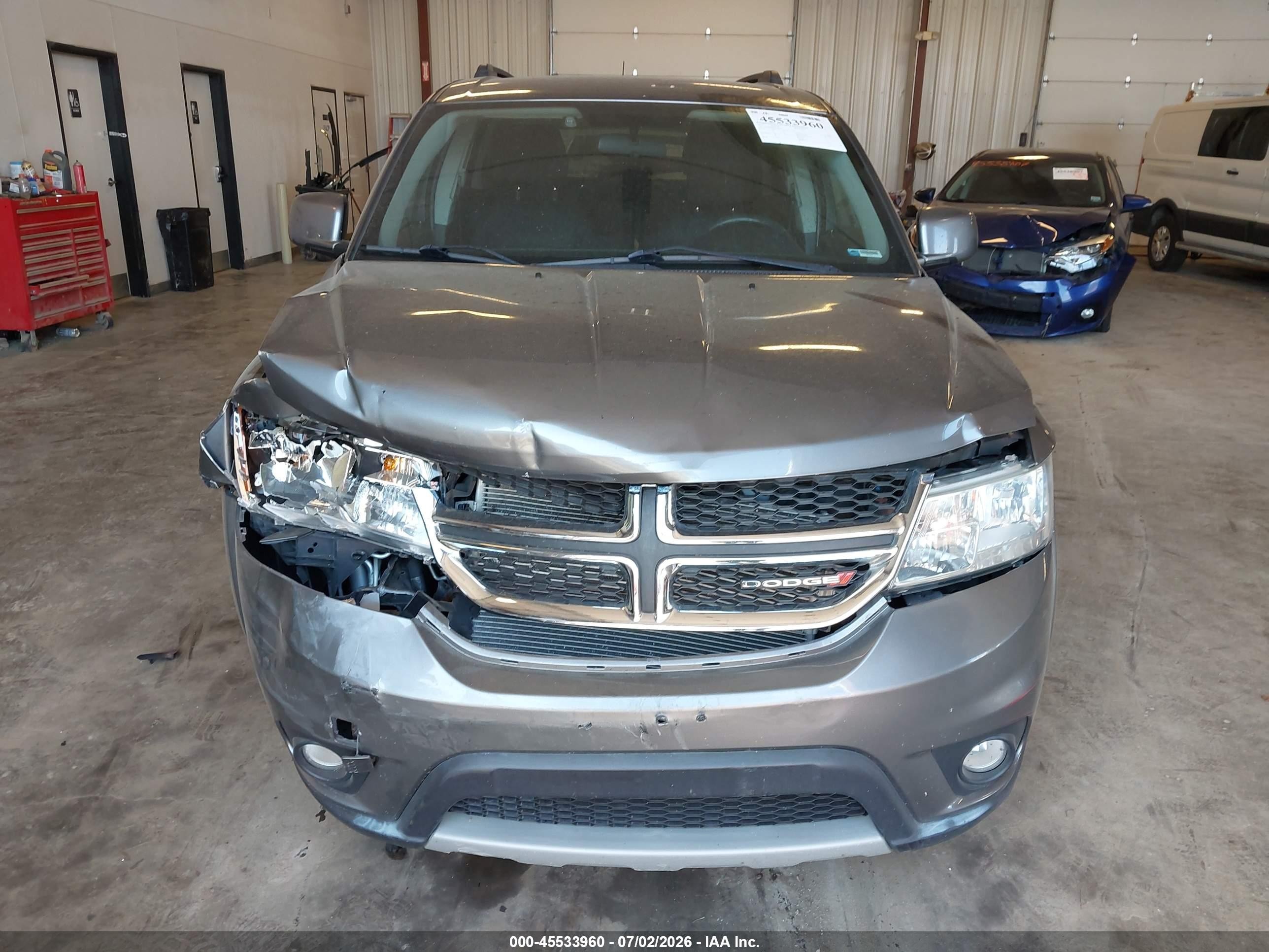 2013 Dodge Journey Sxt Gray vin: 3C4PDCBBXDT564685