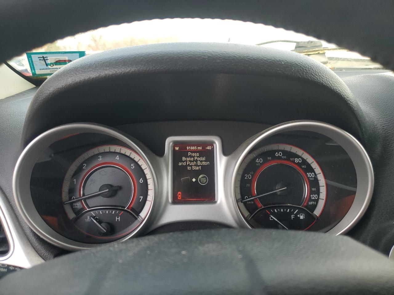 2014 Dodg Journey Sx White vin: 3C4PDCBBXET301730