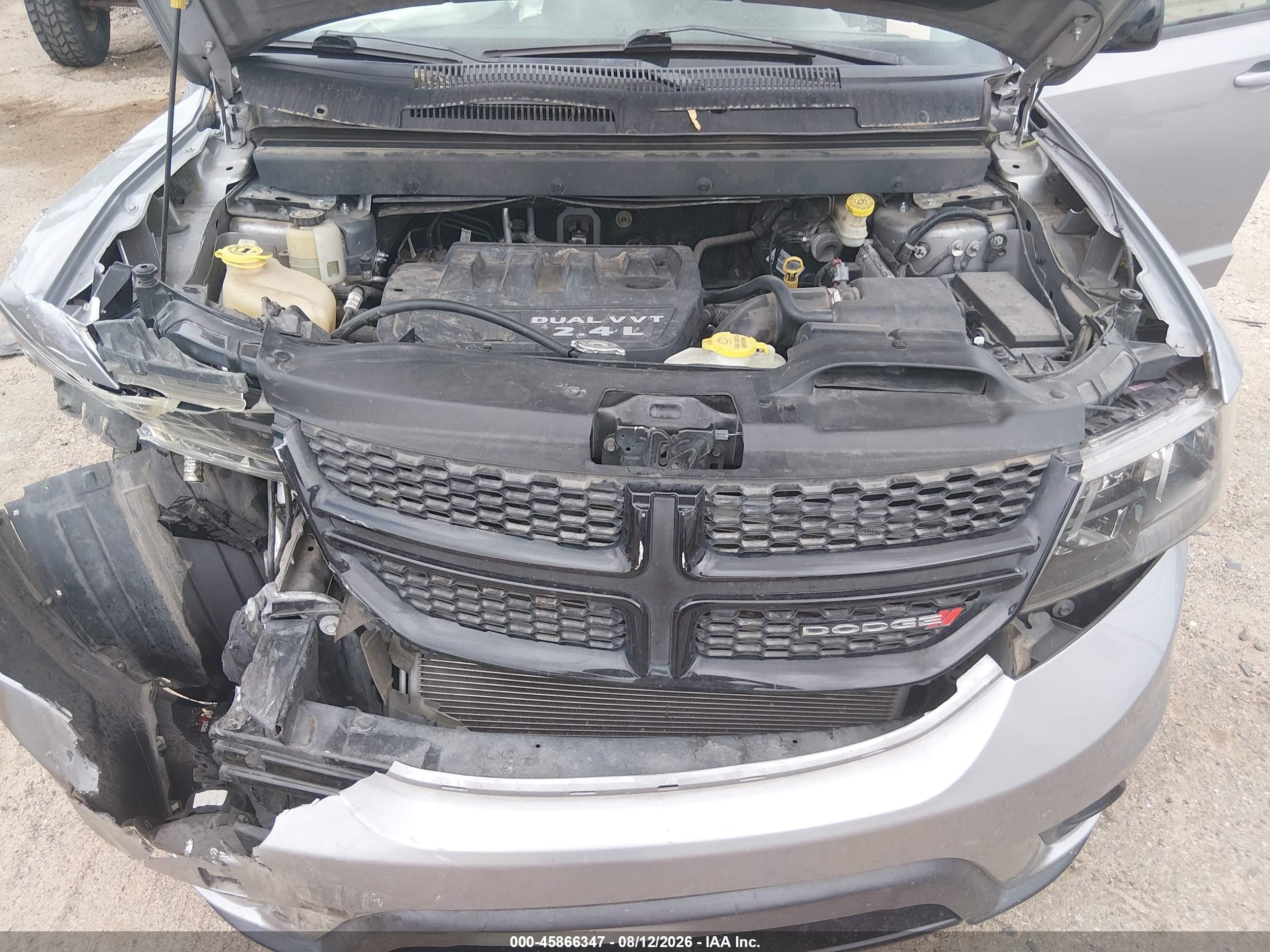2015 Dodge Journey Sxt Gray vin: 3C4PDCBBXFT637511