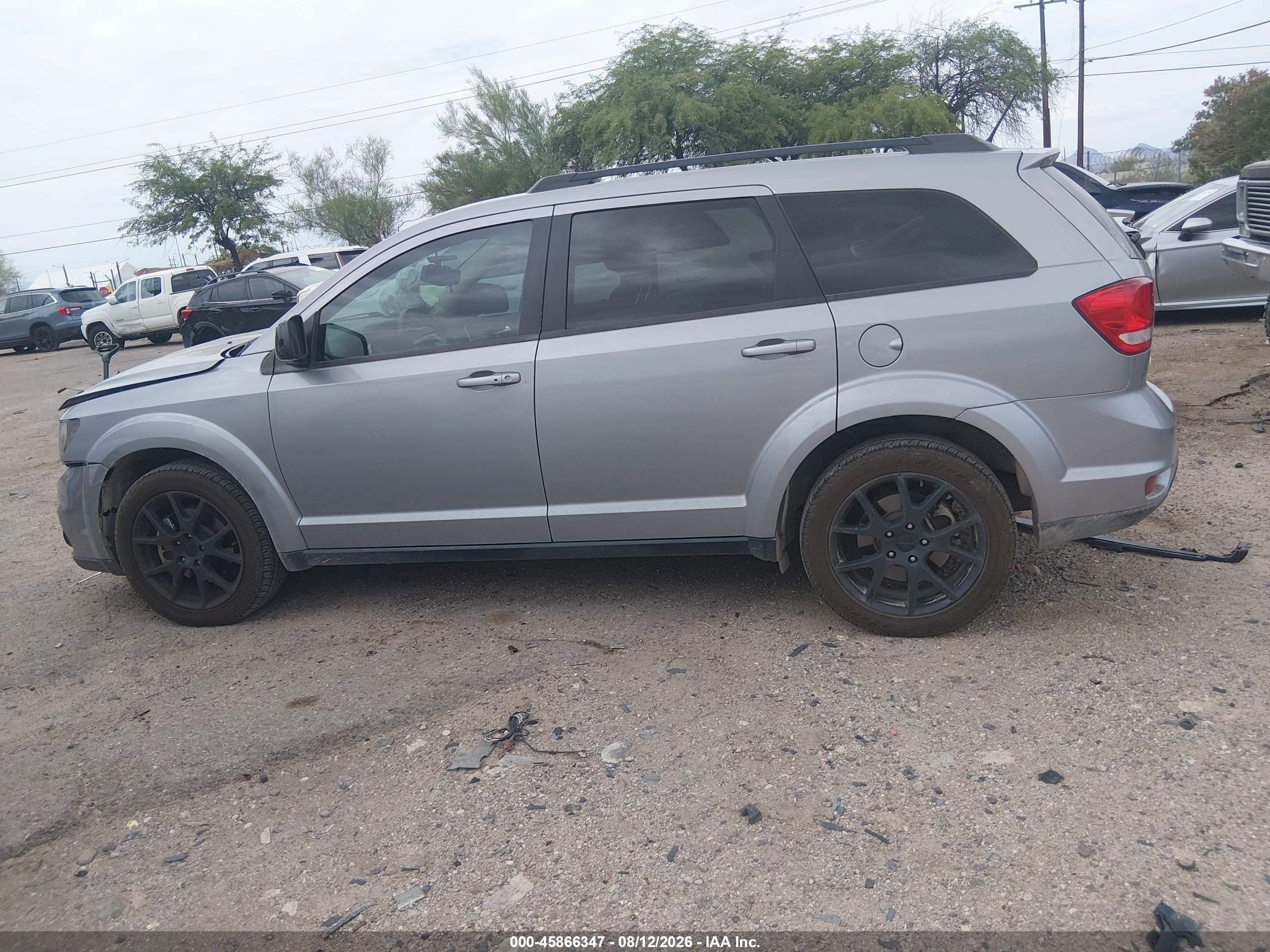 2015 Dodge Journey Sxt Gray vin: 3C4PDCBBXFT637511