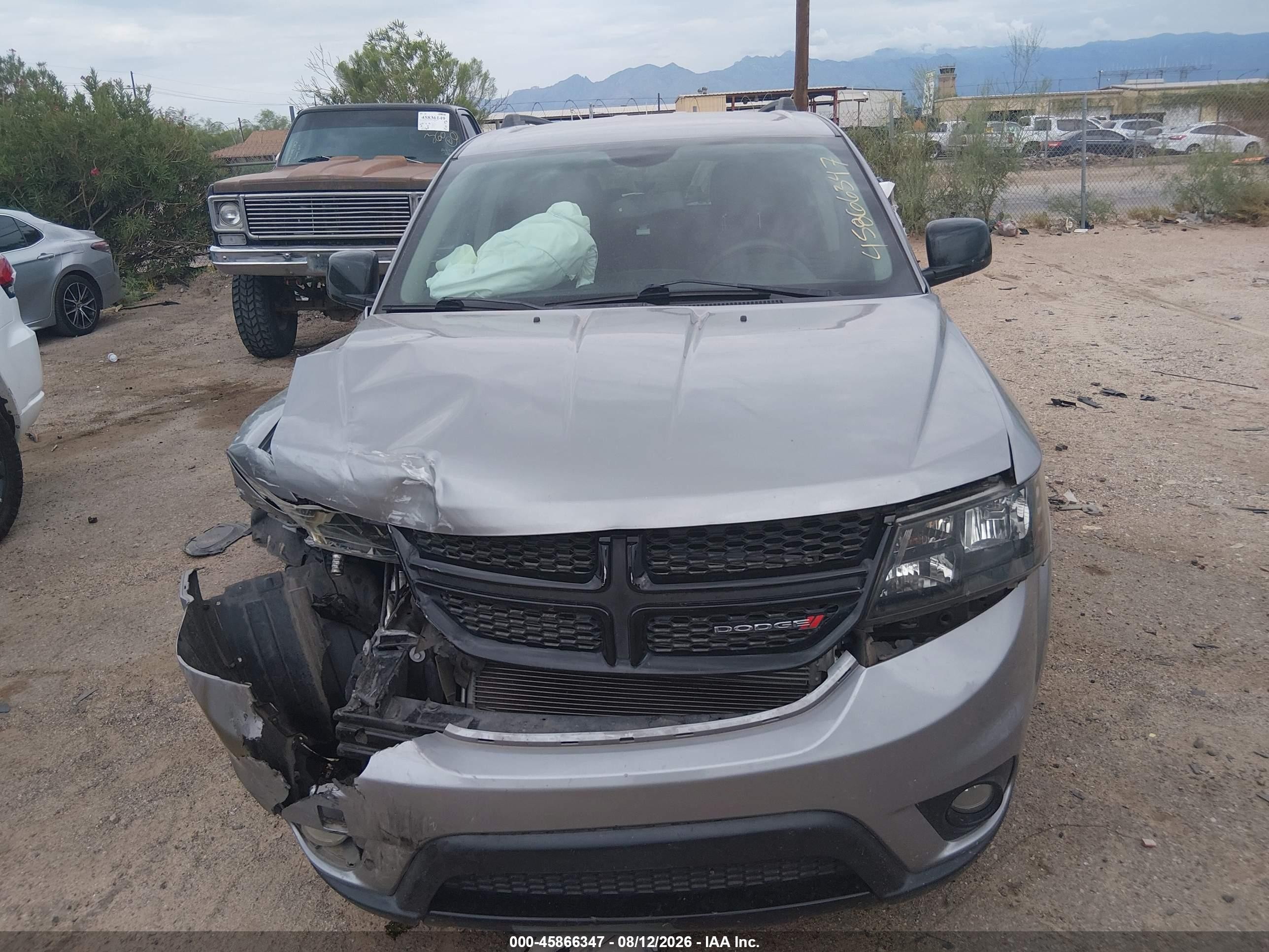 2015 Dodge Journey Sxt Gray vin: 3C4PDCBBXFT637511