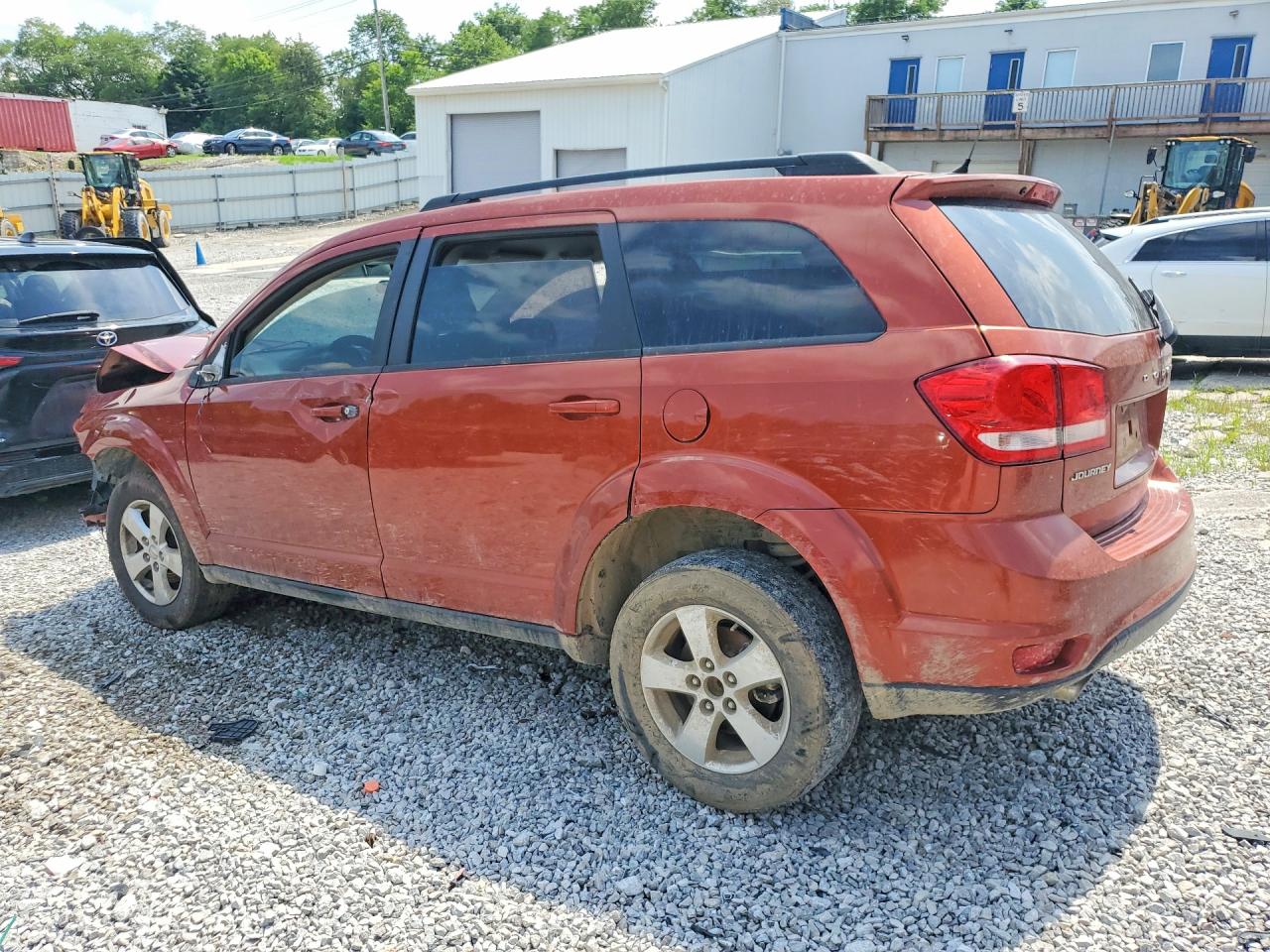 2012 Dodge Journey Sxt Orange vin: 3C4PDCBG0CT272909
