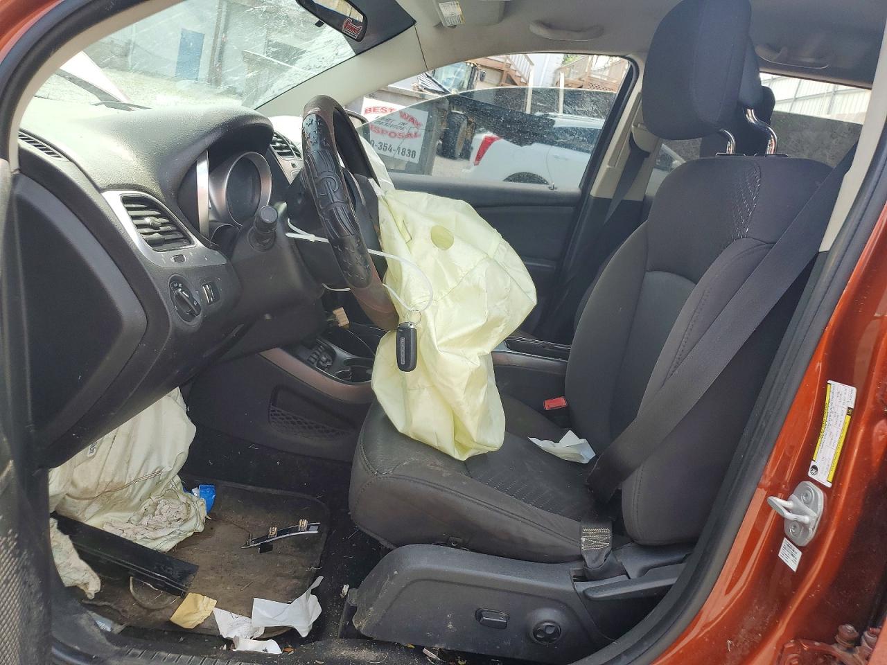 2012 Dodge Journey Sxt Orange vin: 3C4PDCBG0CT272909